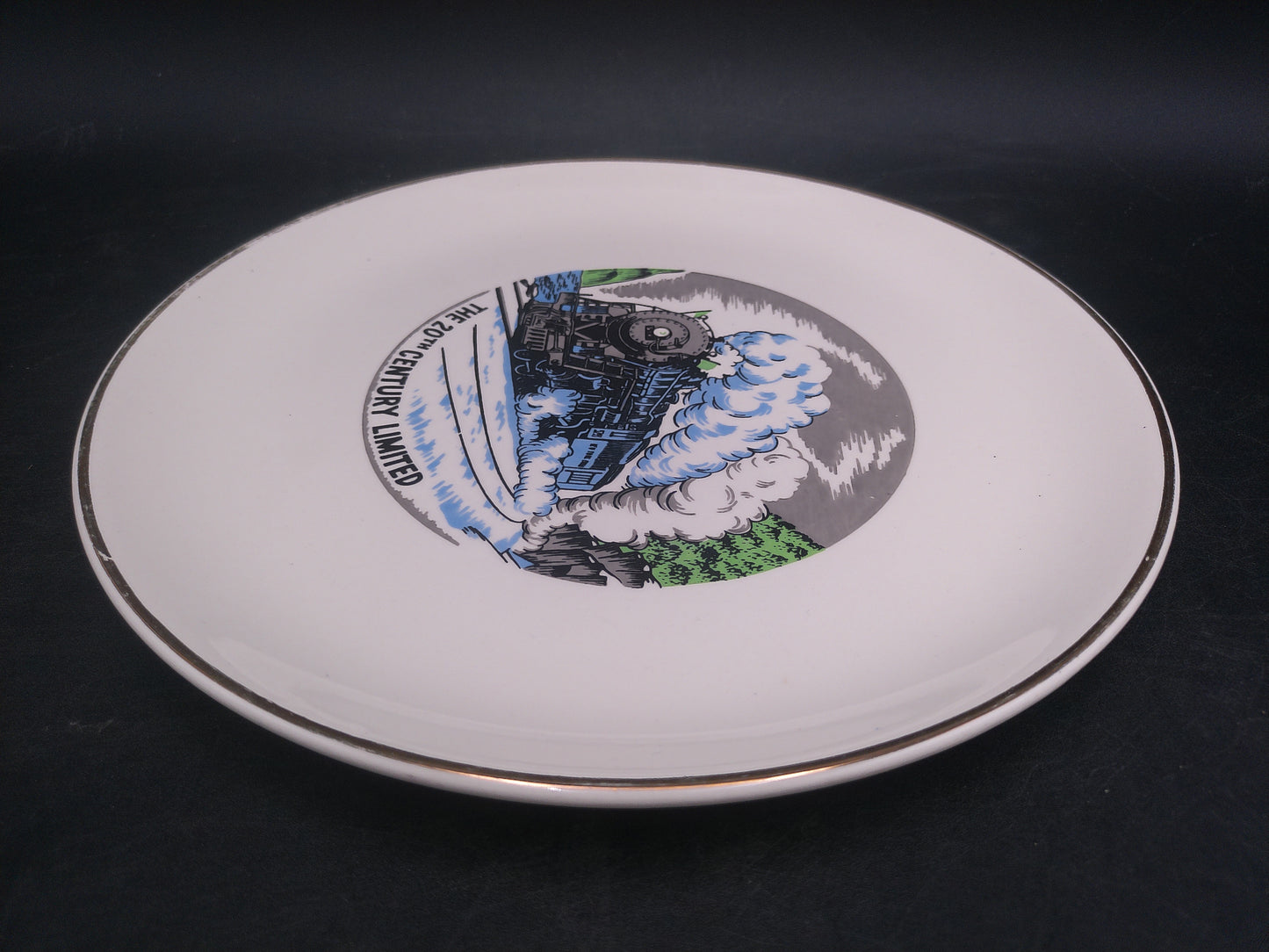 Collector Plate The 20th Century Limited Railroad Vintage
