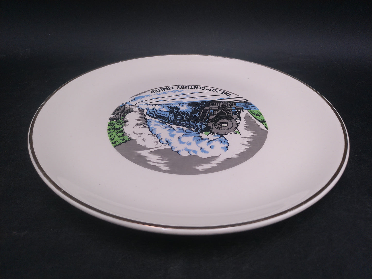Collector Plate The 20th Century Limited Railroad Vintage