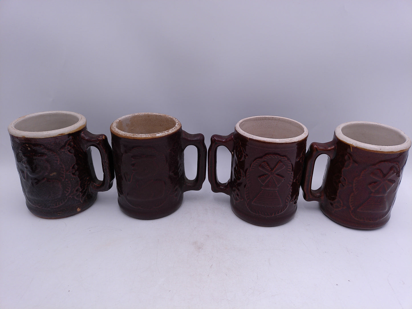 Beer Stein or Mug  Lot of 9 Burley & Winter Pottery Company from 1930's