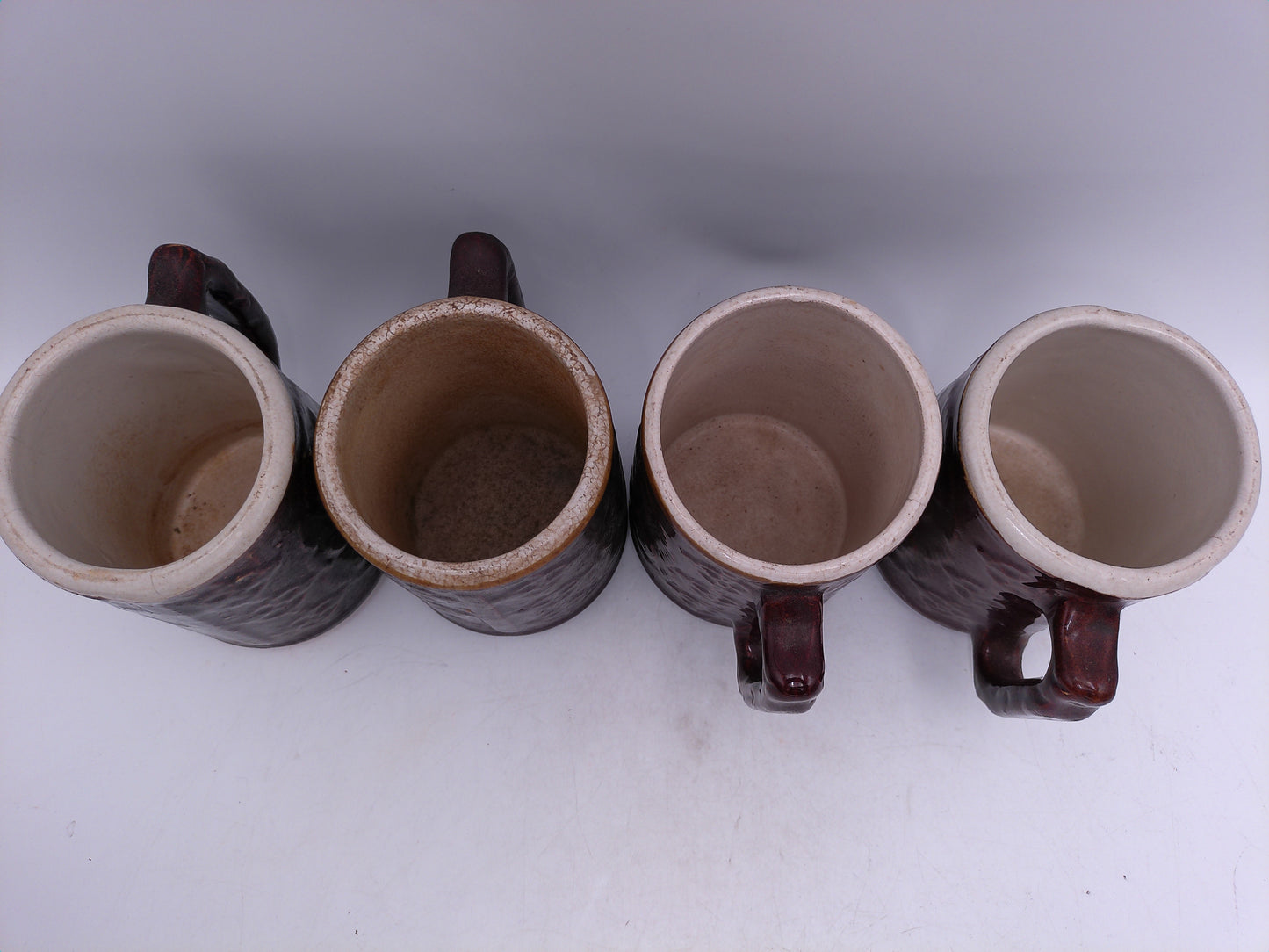 Beer Stein or Mug  Lot of 9 Burley & Winter Pottery Company from 1930's