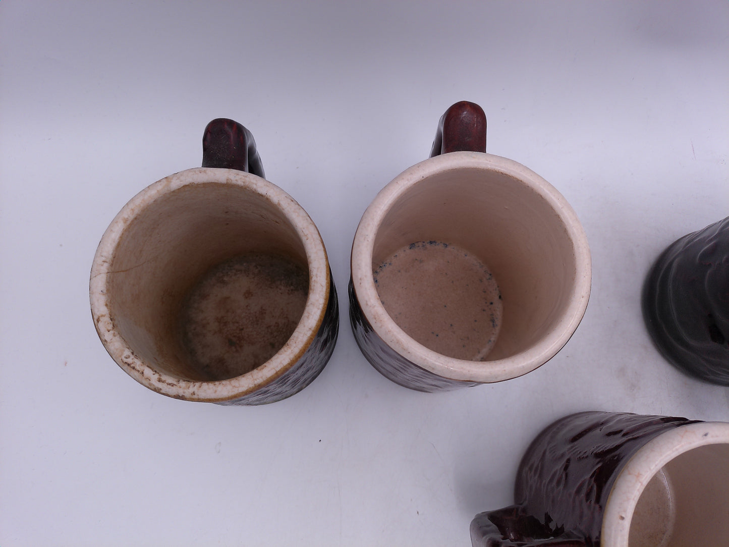 Beer Stein or Mug  Lot of 9 Burley & Winter Pottery Company from 1930's