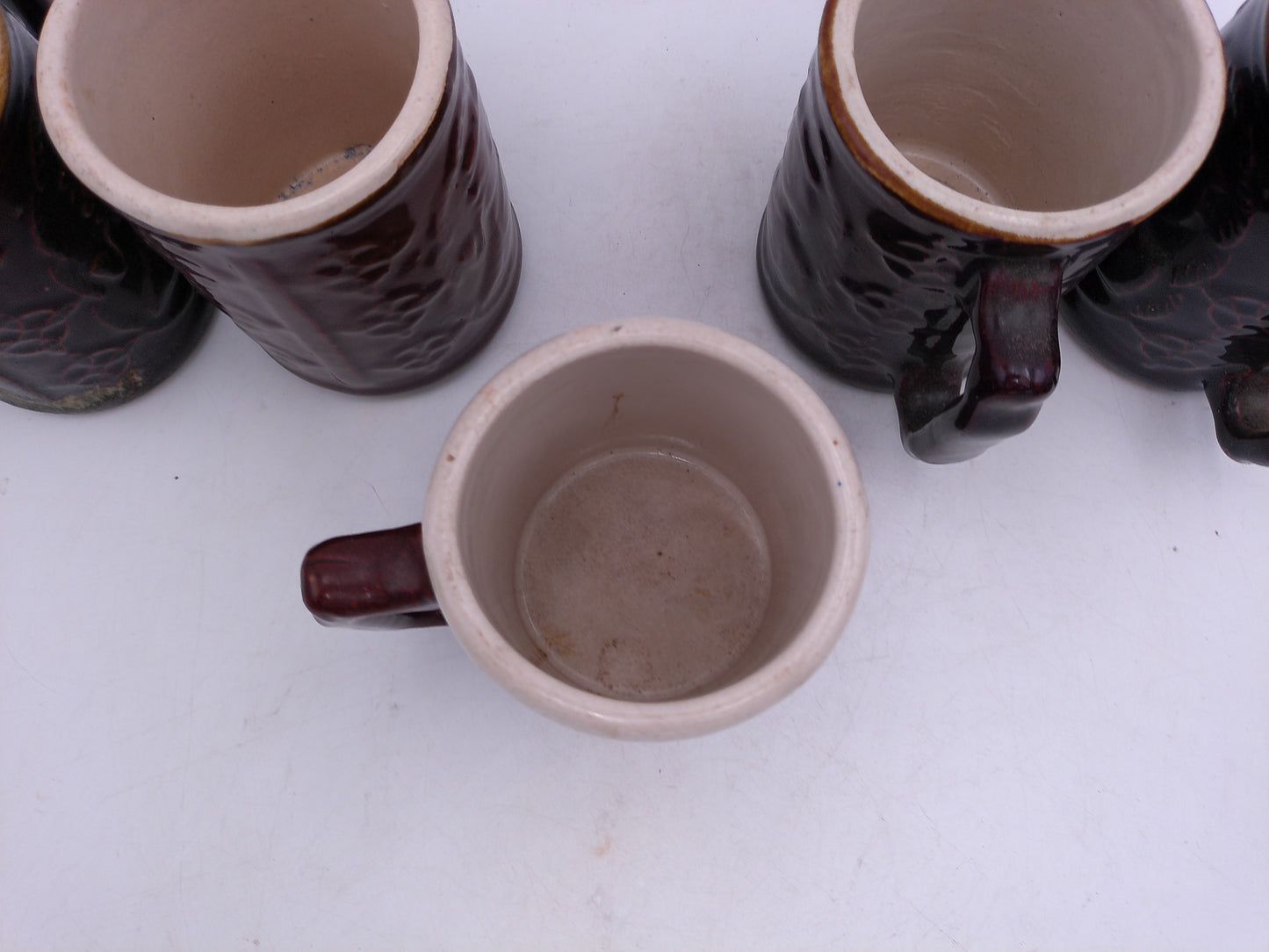 Beer Stein or Mug  Lot of 9 Burley & Winter Pottery Company from 1930's