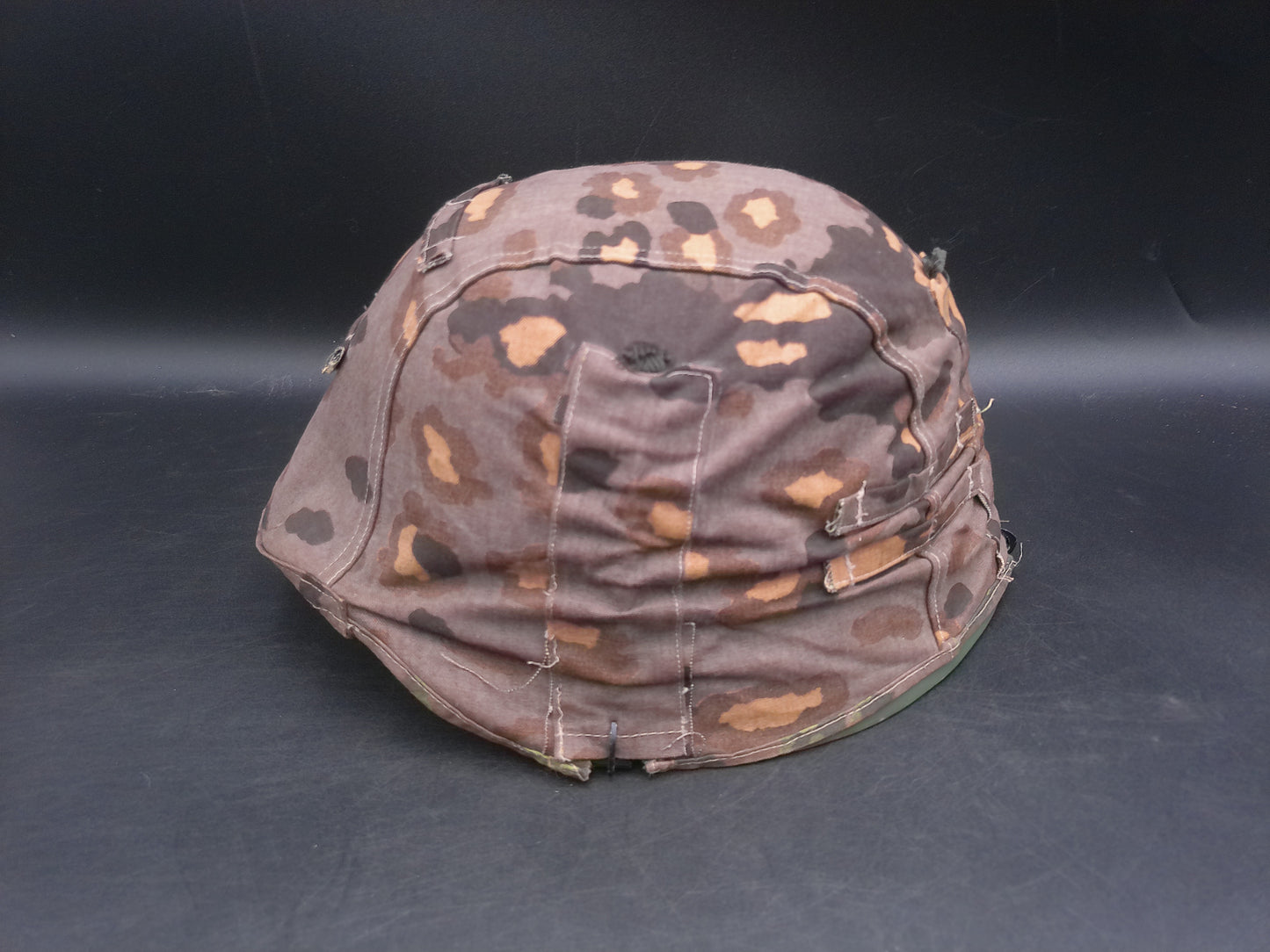 WWII Germany Solder Helmet with camoflauge Cover Good  Condition Reproduction