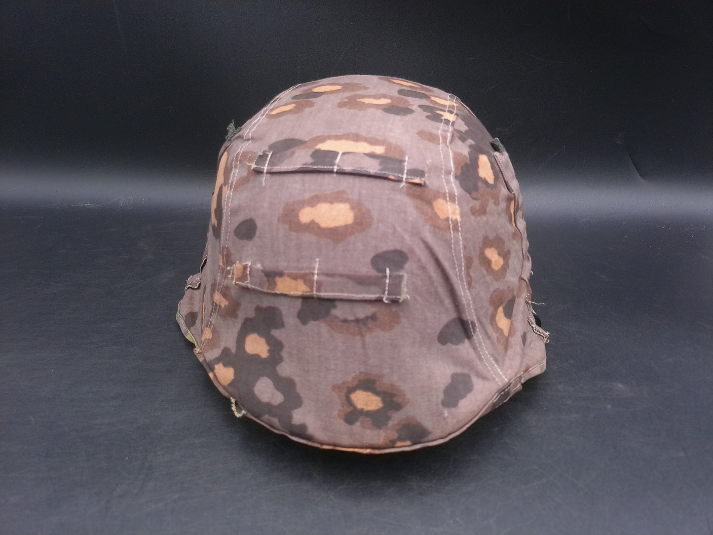 WWII Germany Solder Helmet with camoflauge Cover Good  Condition Reproduction