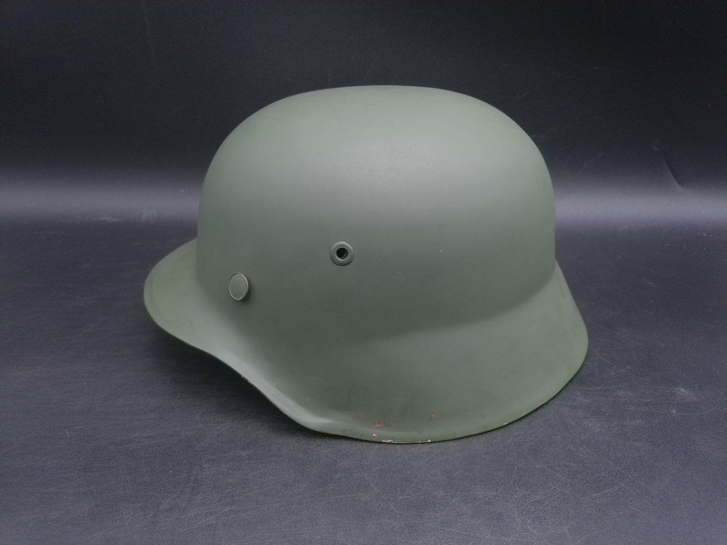 WWII Germany Solder Helmet with camoflauge Cover Good  Condition Reproduction
