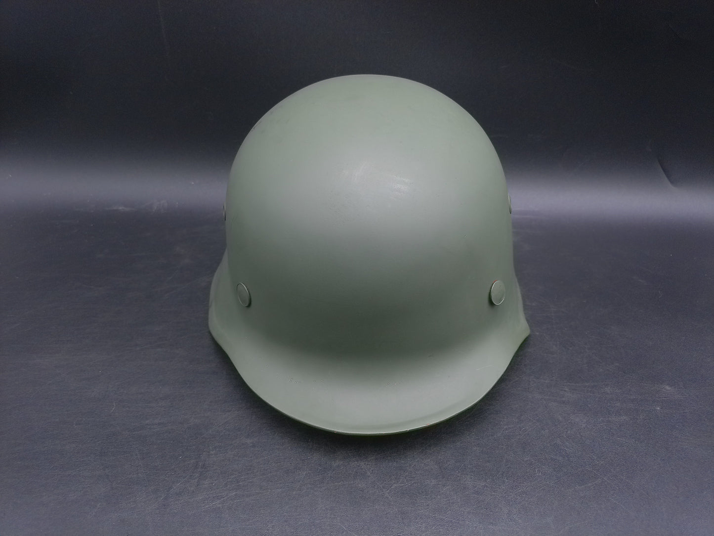 WWII Germany Solder Helmet with camoflauge Cover Good  Condition Reproduction