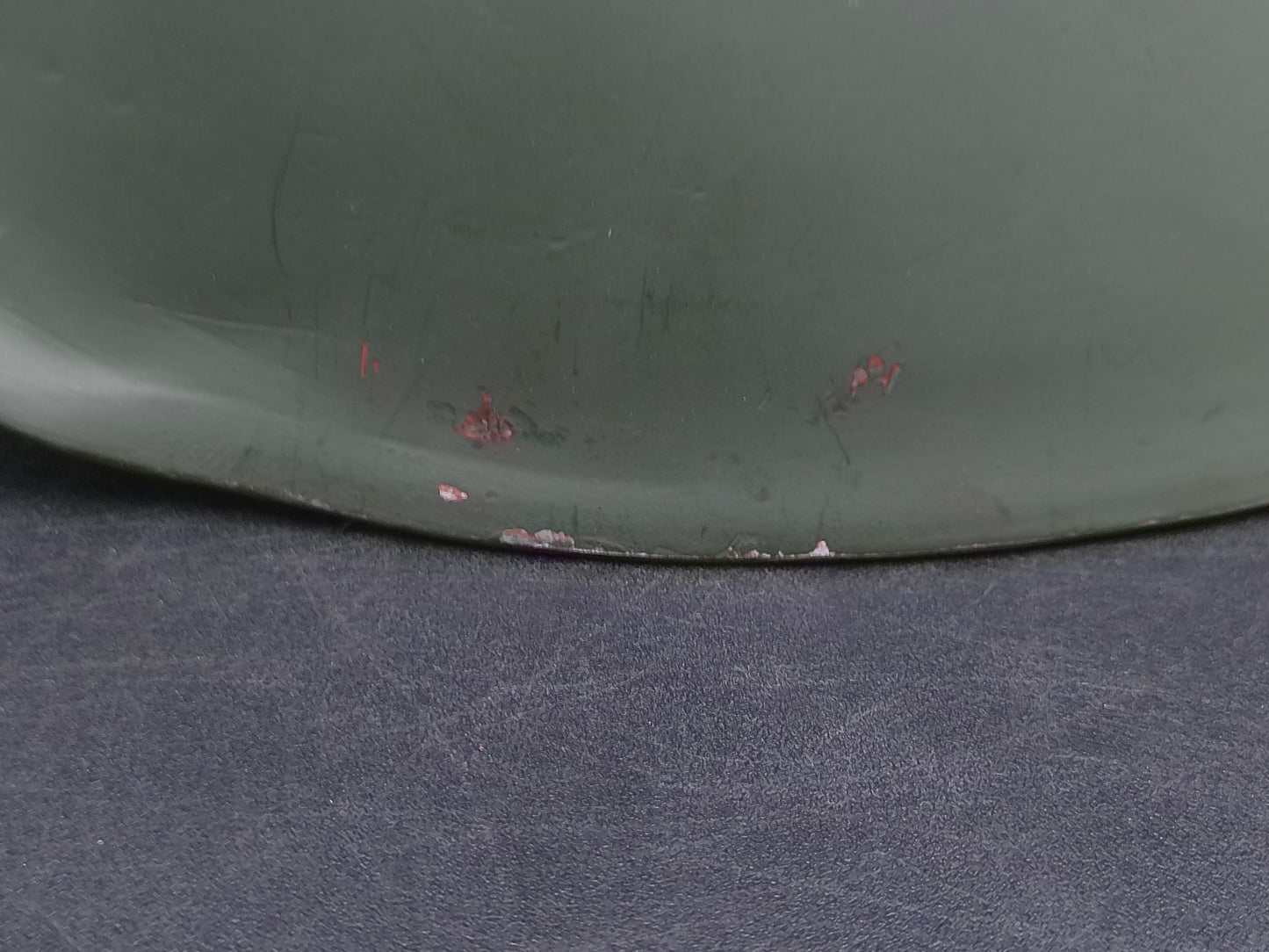 WWII Germany Solder Helmet with camoflauge Cover Good  Condition Reproduction