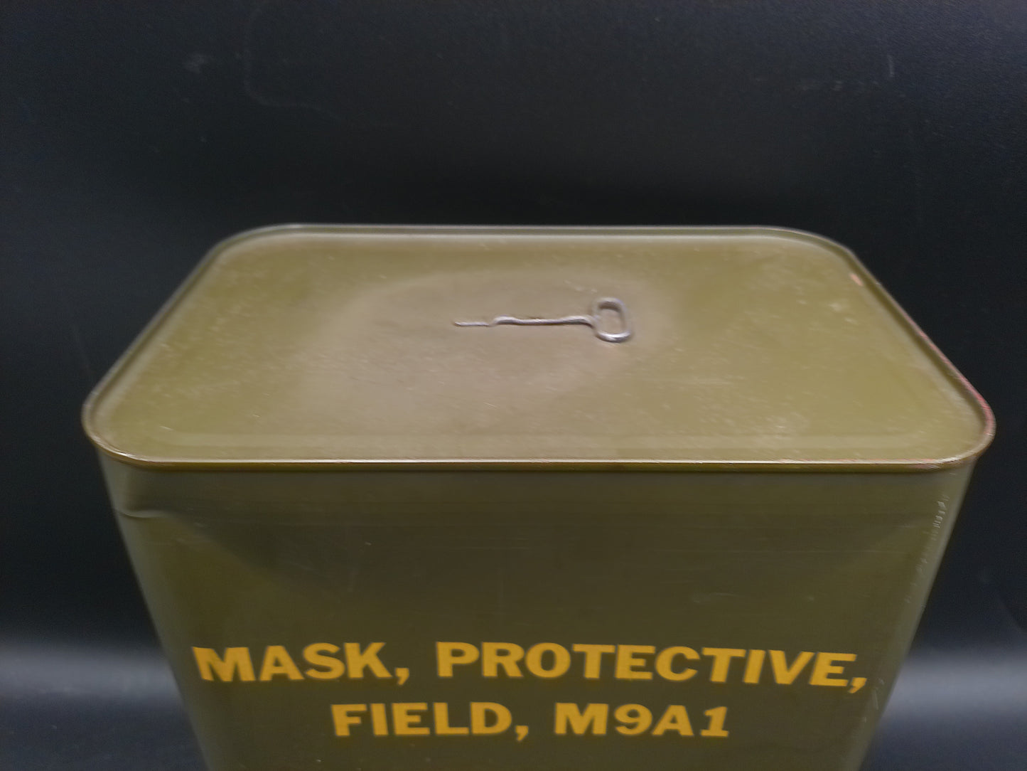 Protective Mask M9A1  Field Mask Container US Army size L Vietnam Korea  nused