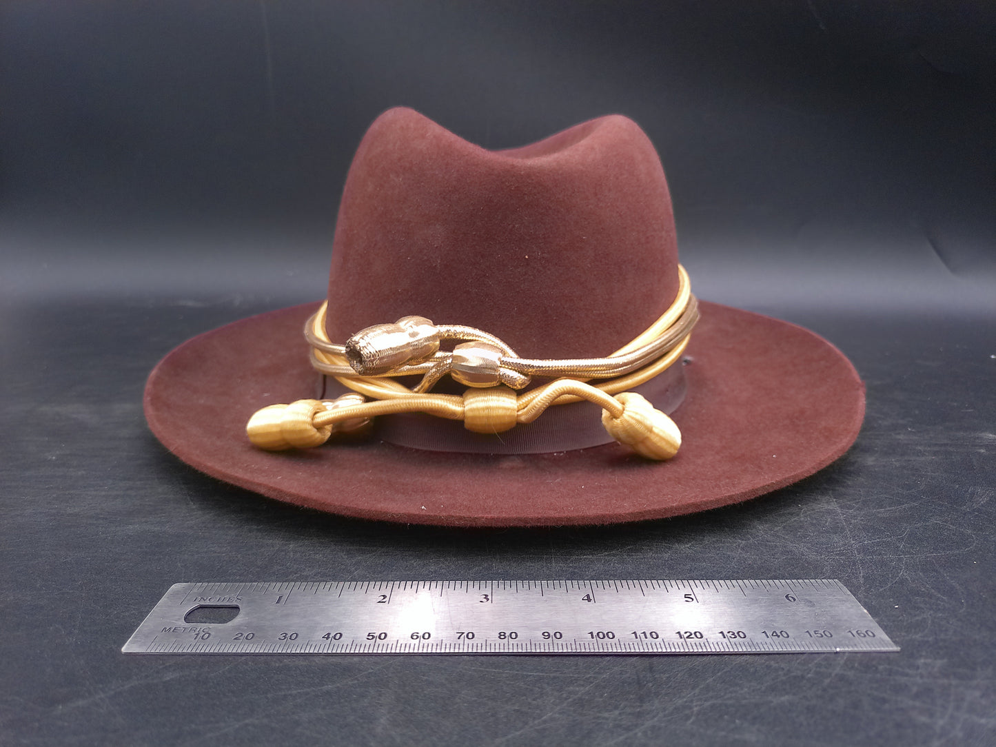 sXXX Beaver Felt W. Alboum Hat Co. Cavalry Campaign Hat