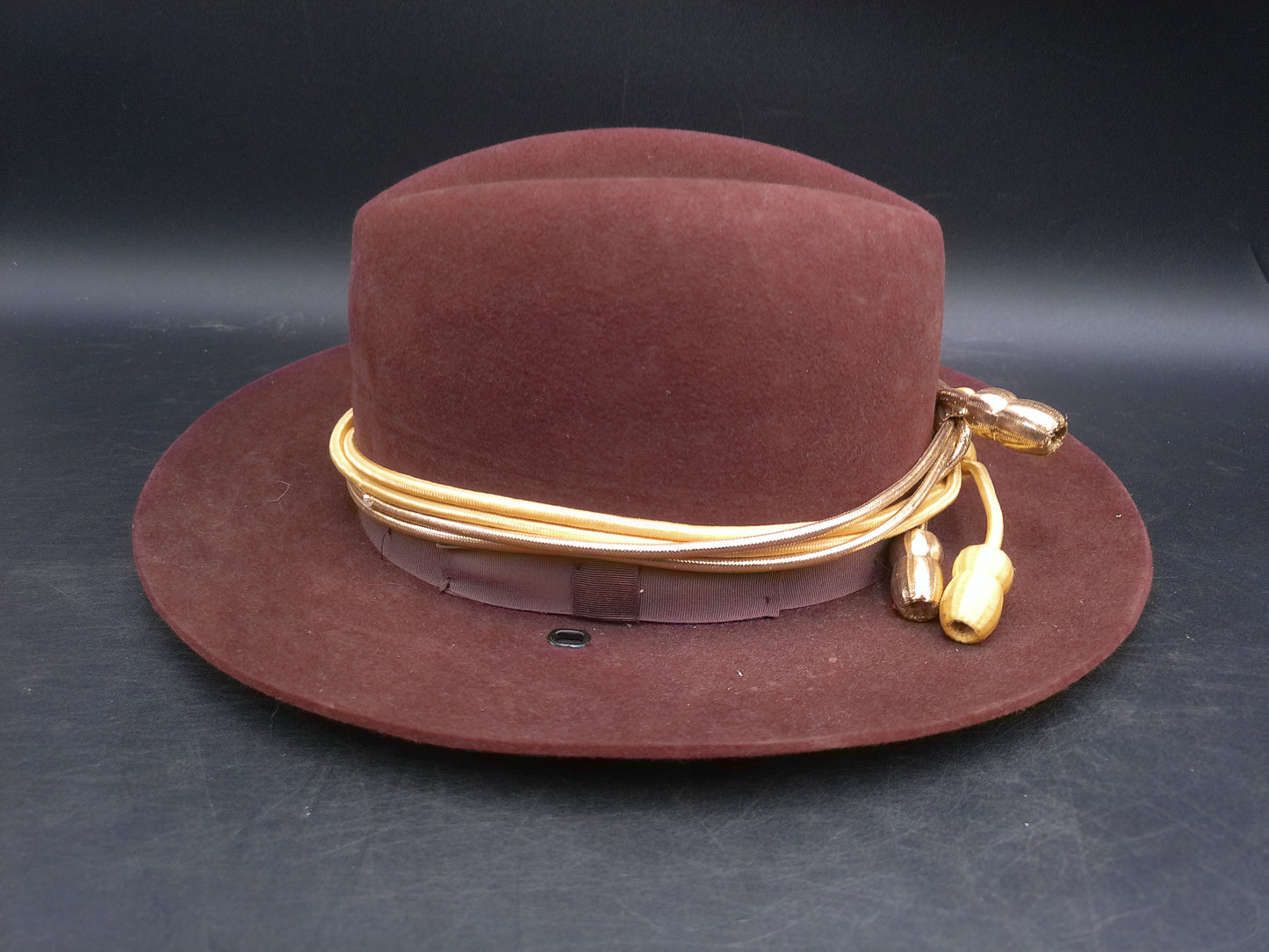 sXXX Beaver Felt W. Alboum Hat Co. Cavalry Campaign Hat