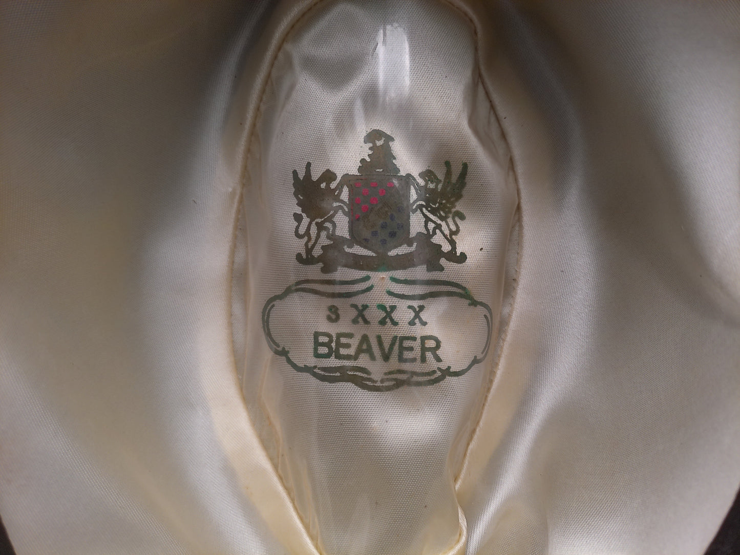 sXXX Beaver Felt W. Alboum Hat Co. Cavalry Campaign Hat