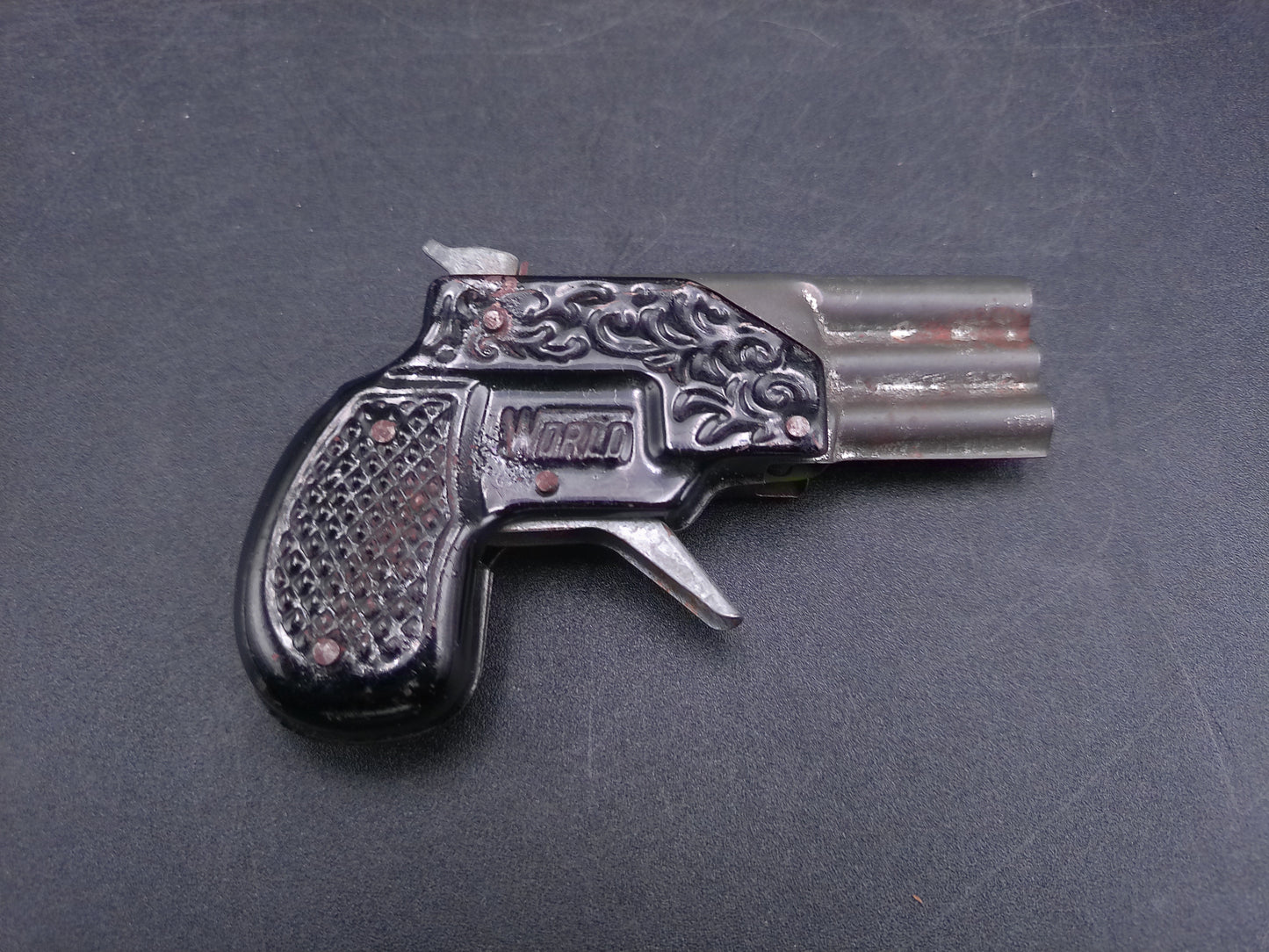 Vintage Metal Cap Gun set of 3