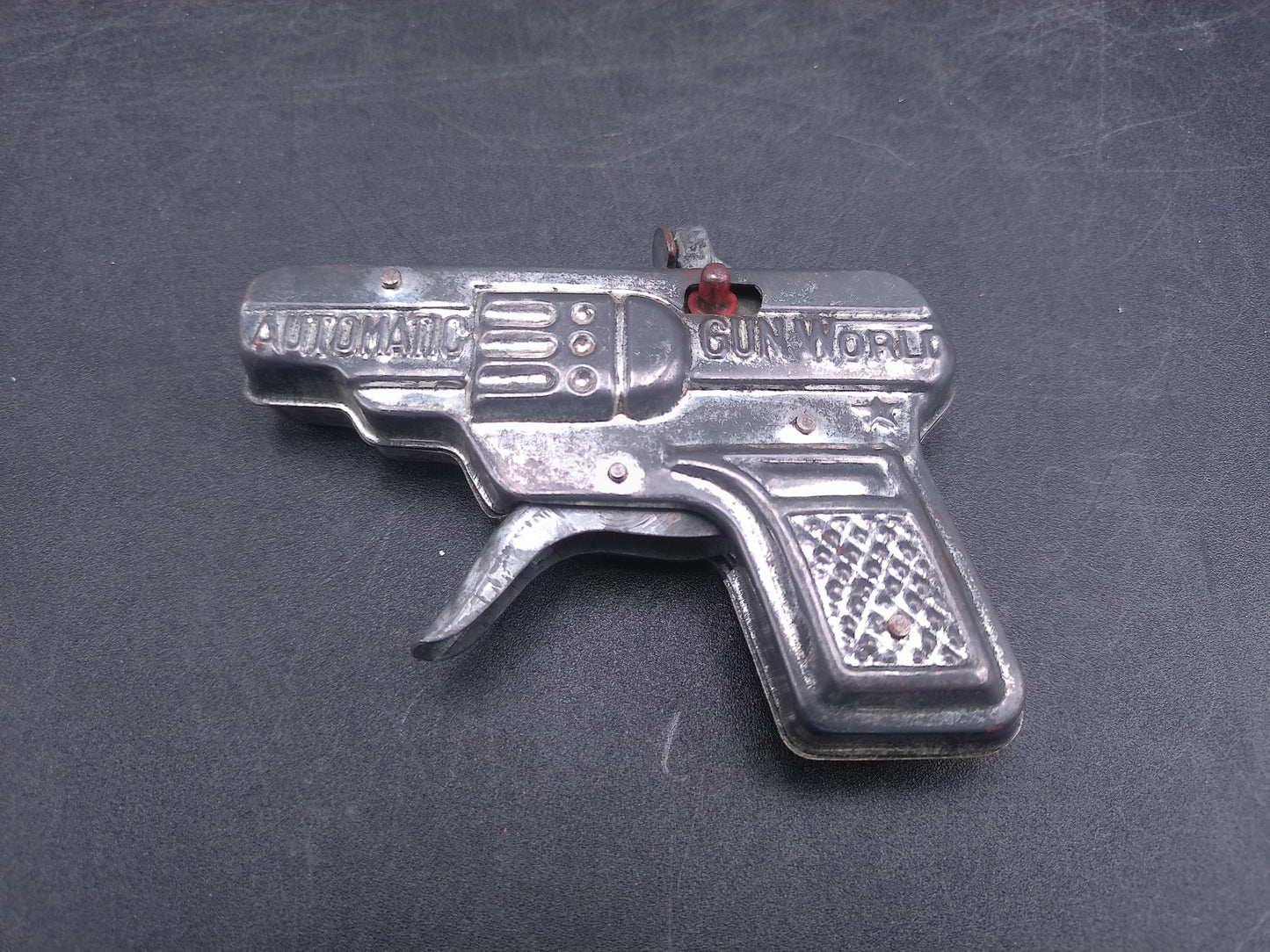 Vintage Metal Cap Gun set of 3