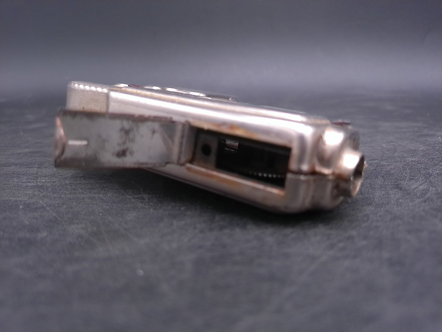 Marx Windup G-Man Toy Gun Automatic with Key Working 1930's