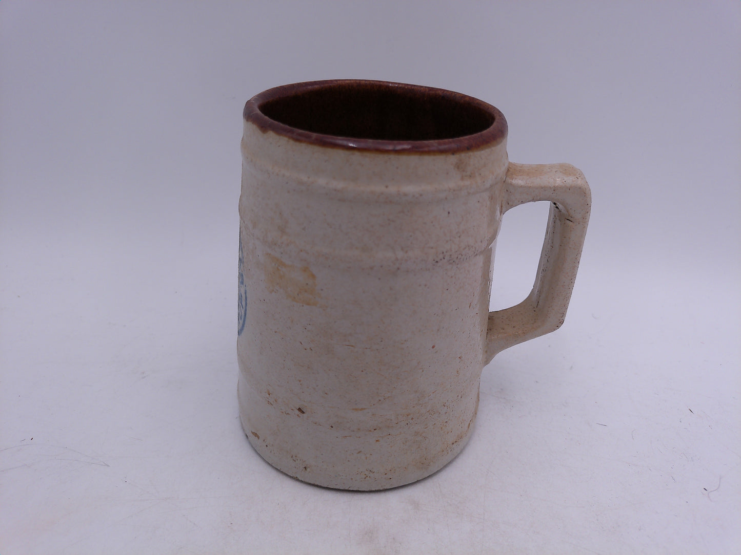 Beer Stein Prohibition Era Gold Star Malt Syrup Stoneware Mug