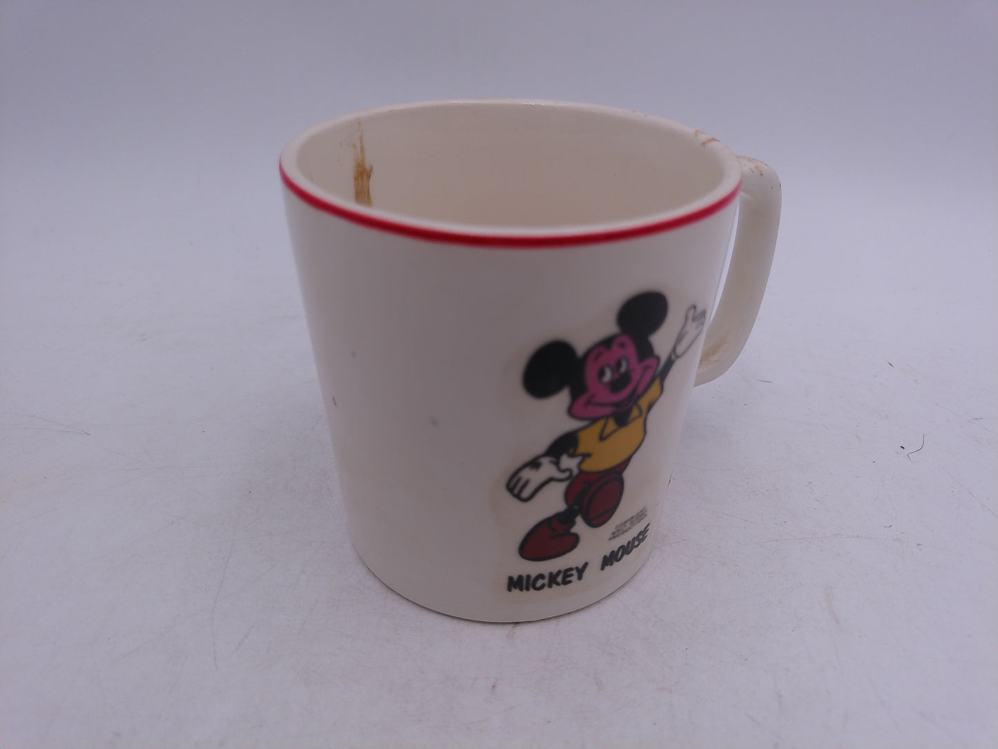 Mickey Mouse Disney Coffee Cup Mug Vintage Rare