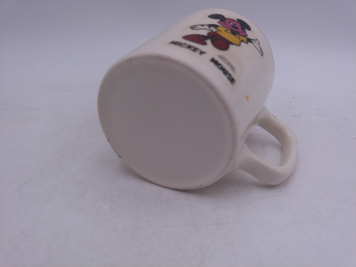 Mickey Mouse Disney Coffee Cup Mug Vintage Rare