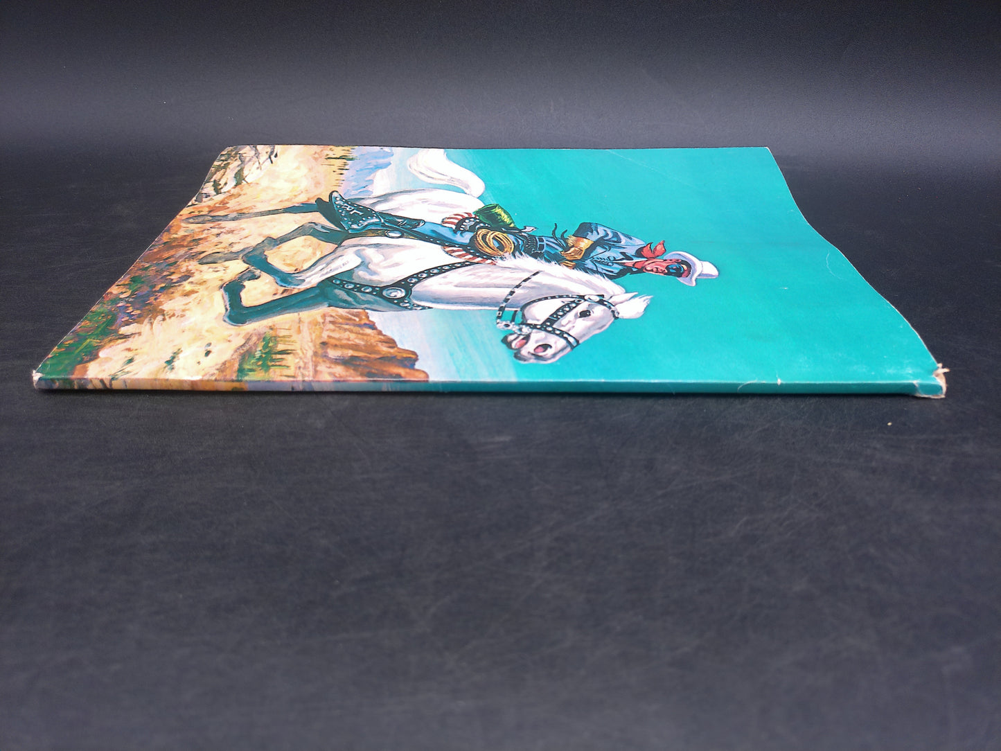 Adventures of The Lone Ranger Coloring Book Number 1001 No Pages are Colored Published in 1975