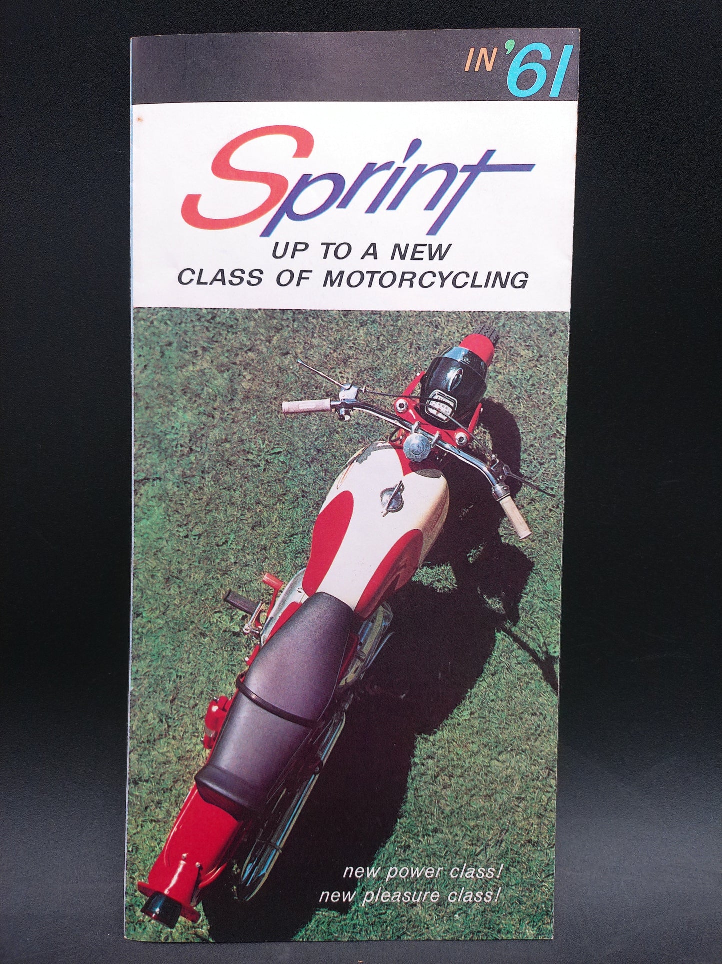 Harley Davidson Sprint Showroom Brochure 1961 Rare