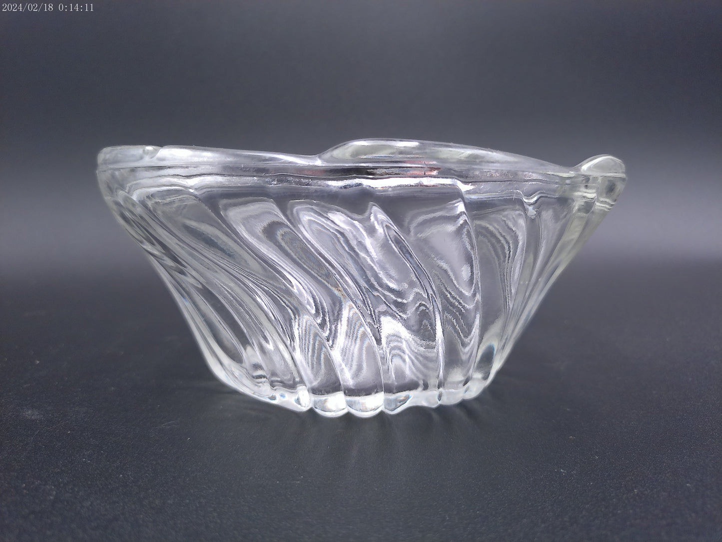 Caprice Clear (by CAMBRIDGE Glass 1930s Mayonnaise Bowl and Underplate