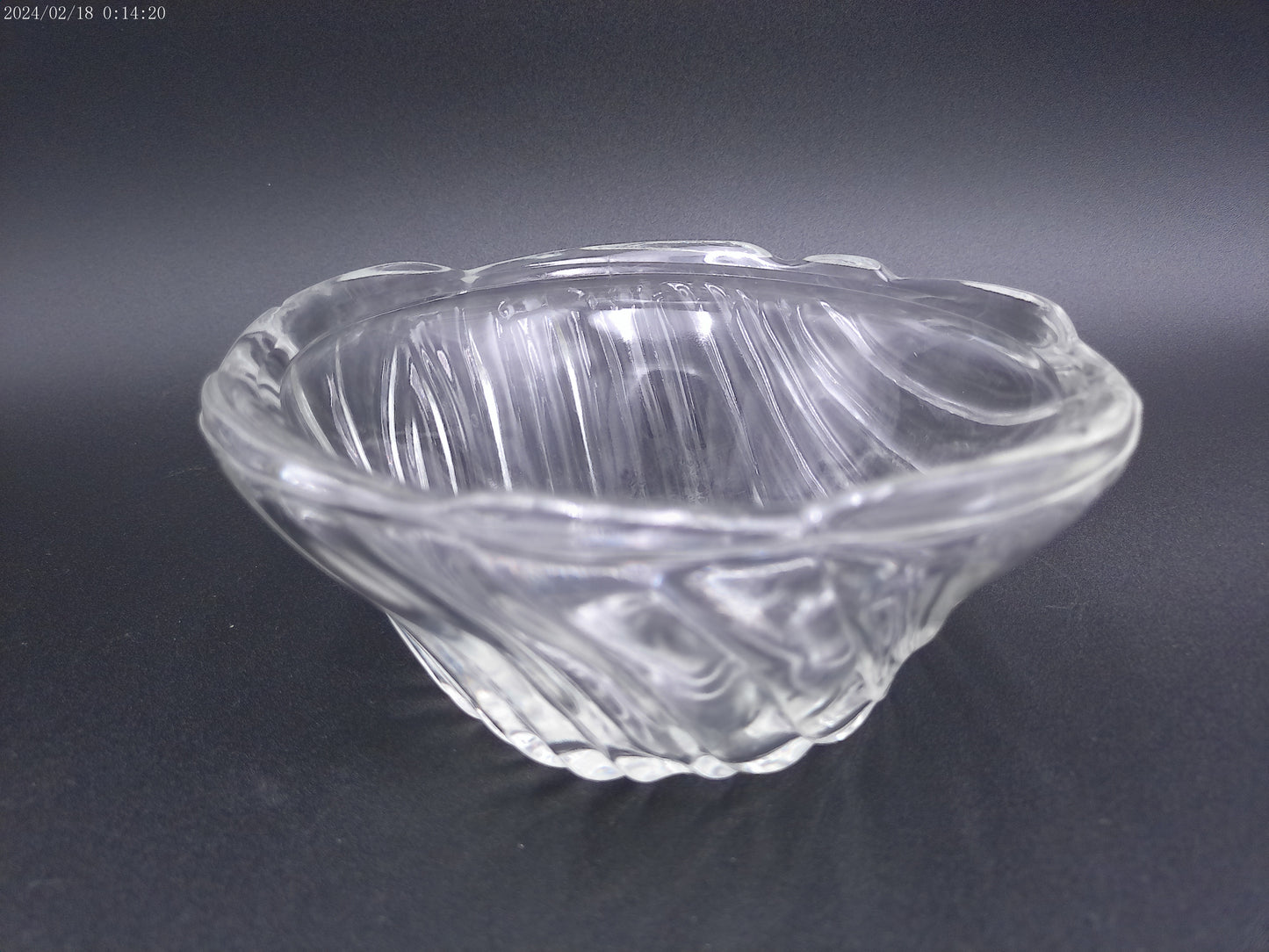 Caprice Clear (by CAMBRIDGE Glass 1930s Mayonnaise Bowl and Underplate