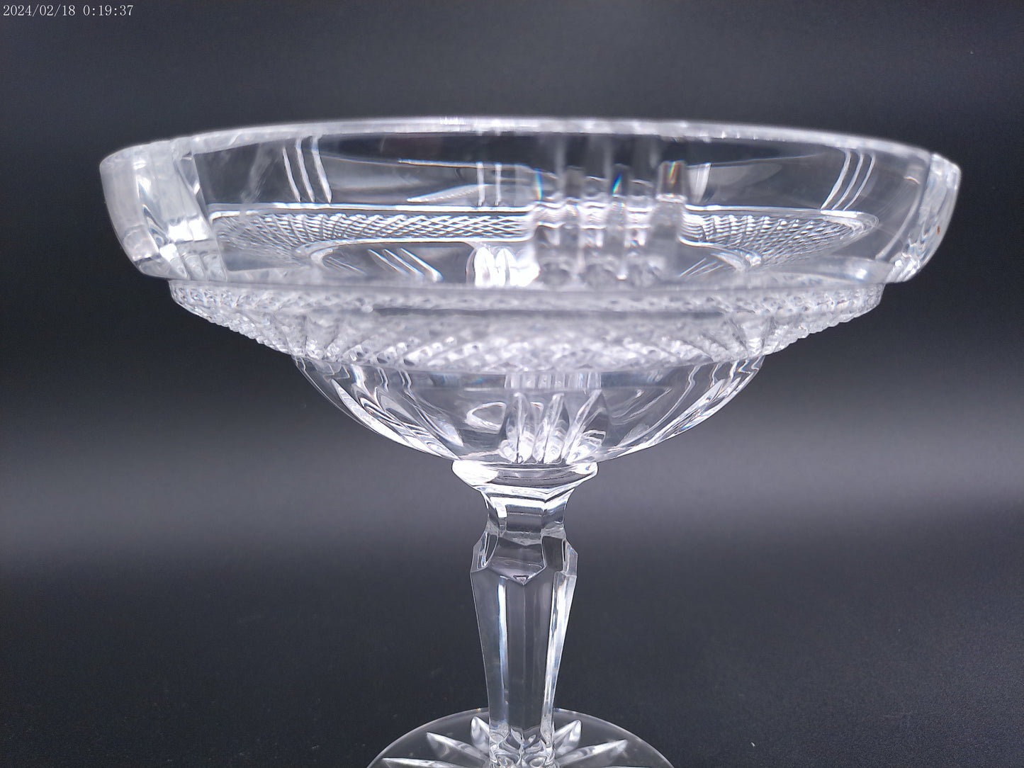 Waterford Crystal Glandore Compote long Stem bowl