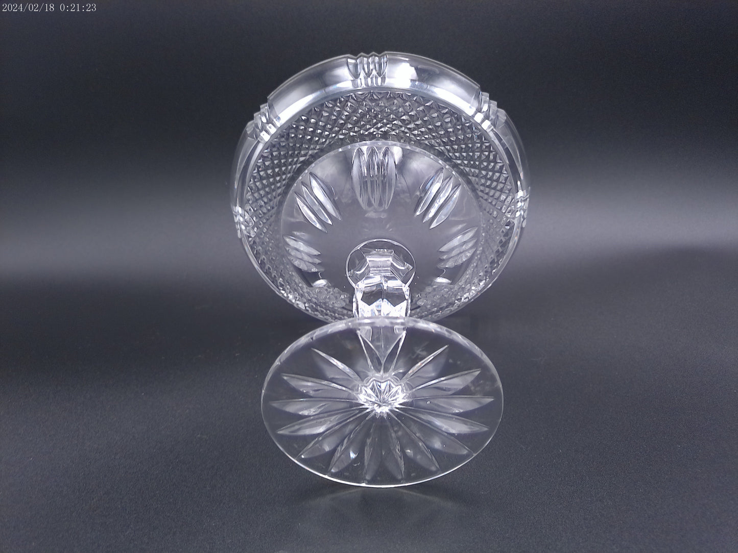 Waterford Crystal Glandore Compote long Stem bowl
