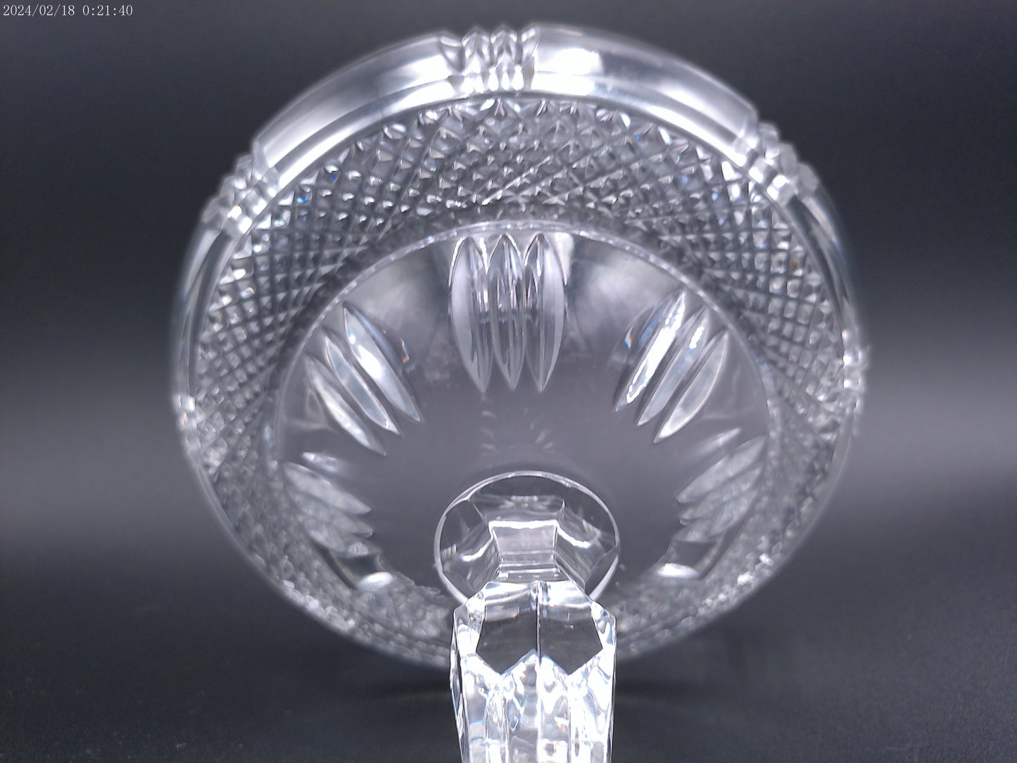 Waterford Crystal Glandore Compote long Stem bowl