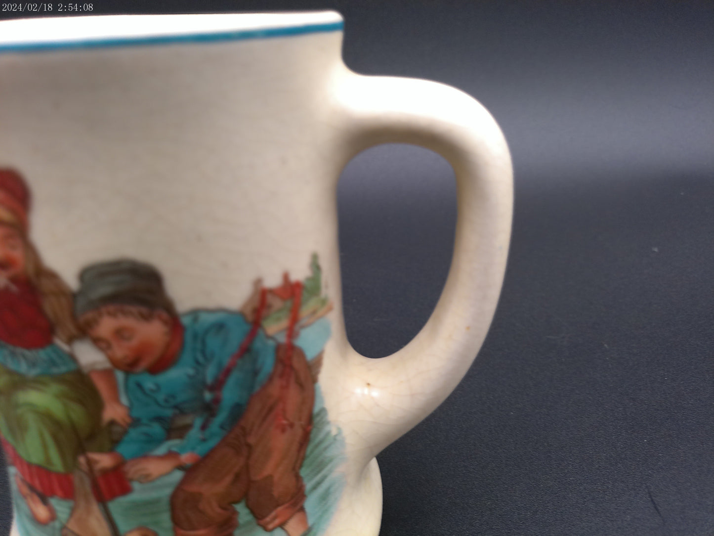 Roseville Dutch Creamware Pre 1916 MUG