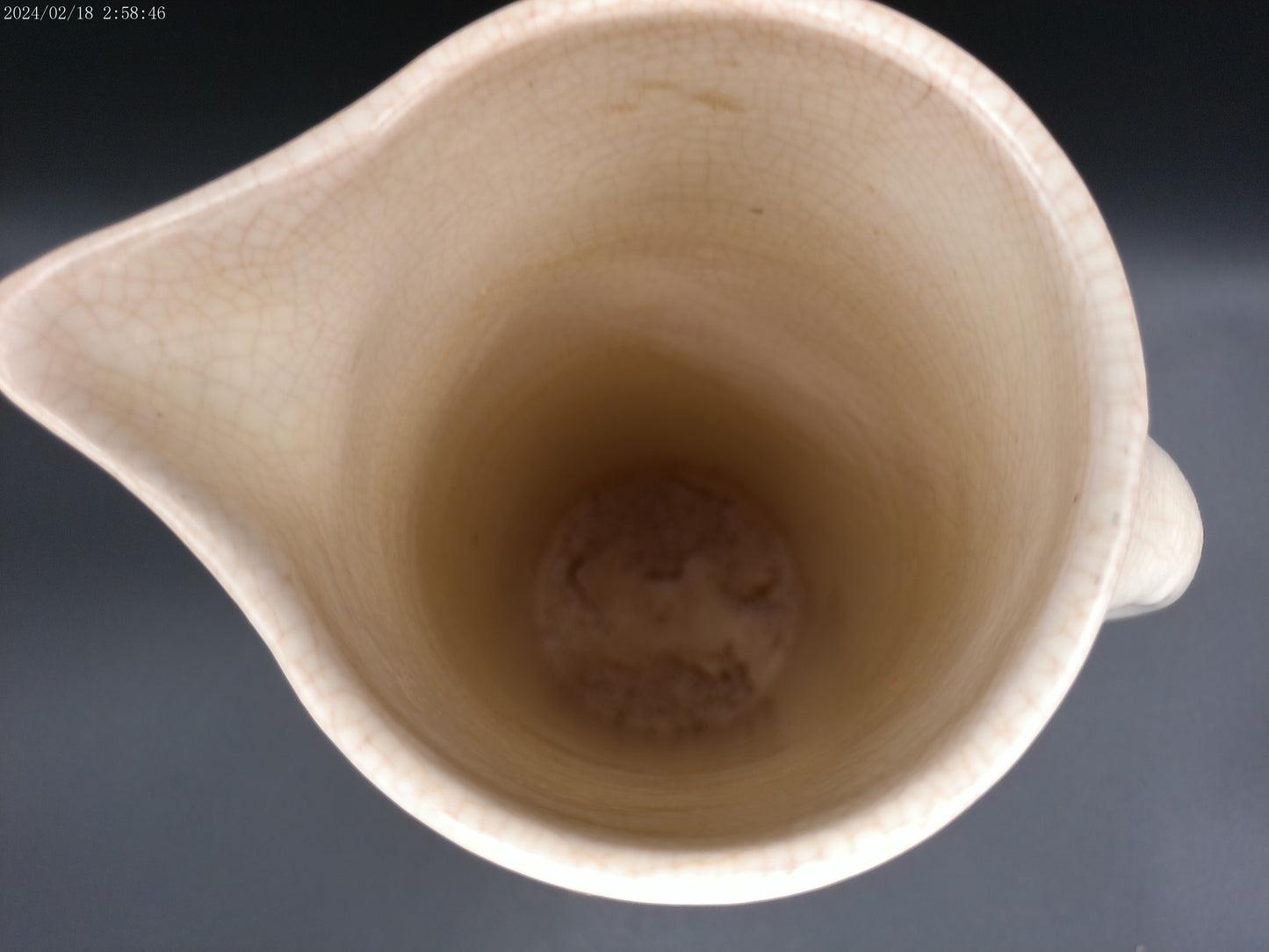 Roseville Pottery Dutch Creamware Pitcher vintage