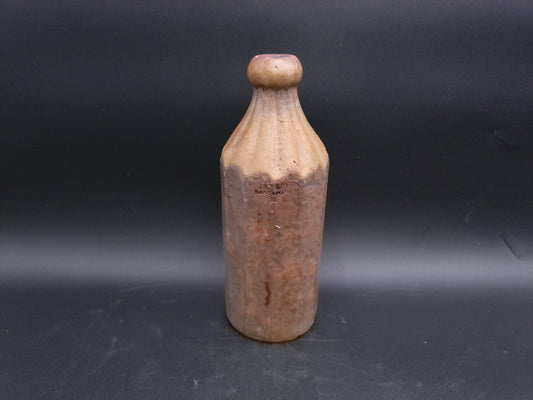 Rare Dr. Cronks 1800’s Stoneware unique Beer Bottle