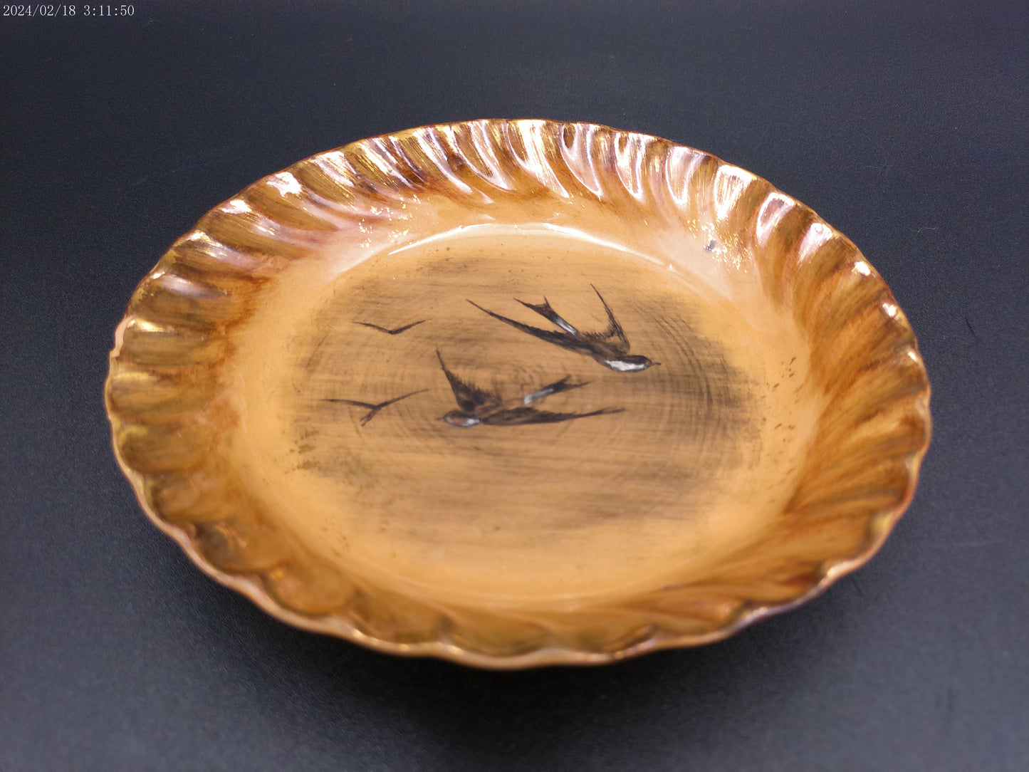 Rookwood Plate dish vintage marked and signed  rare