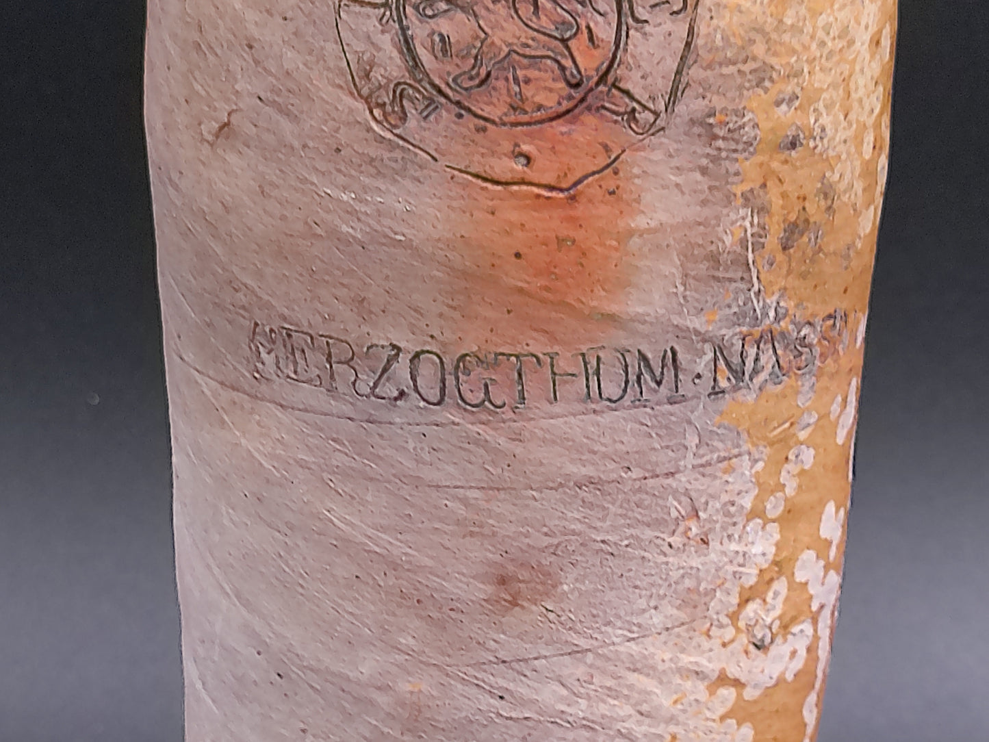 German Selters Stoneware Clay Bottle Jug salt glaze 1800's  #2