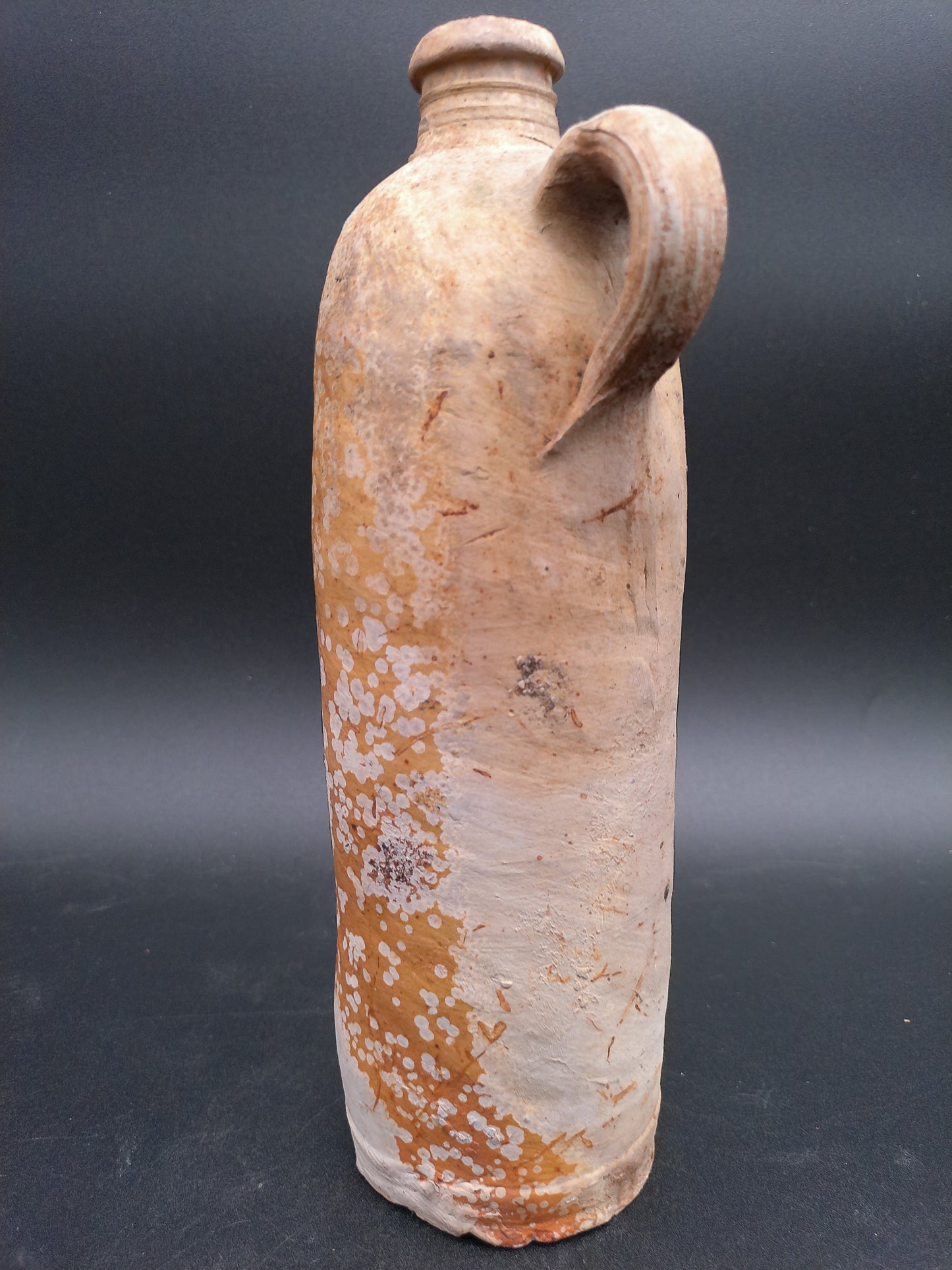 German Selters Stoneware Clay Bottle Jug salt glaze 1800's  #2
