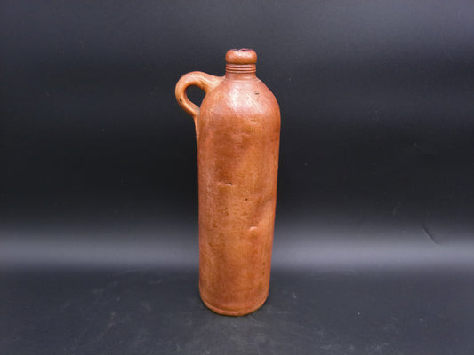German Stoneware Mineral Water Bottle Roiseorper Vintage 1800s