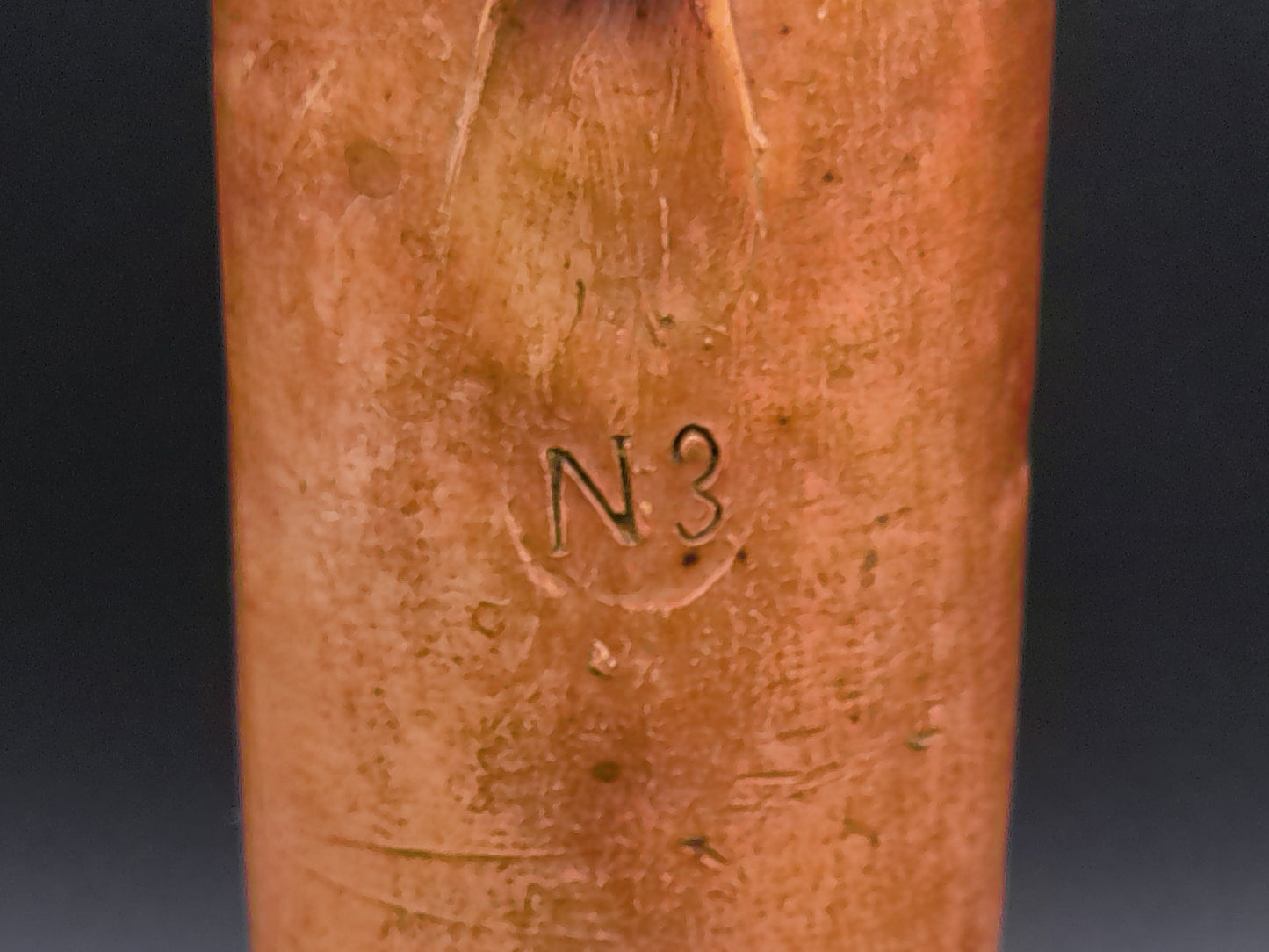 German Stoneware Mineral Water Bottle Roiseorper Vintage 1800s