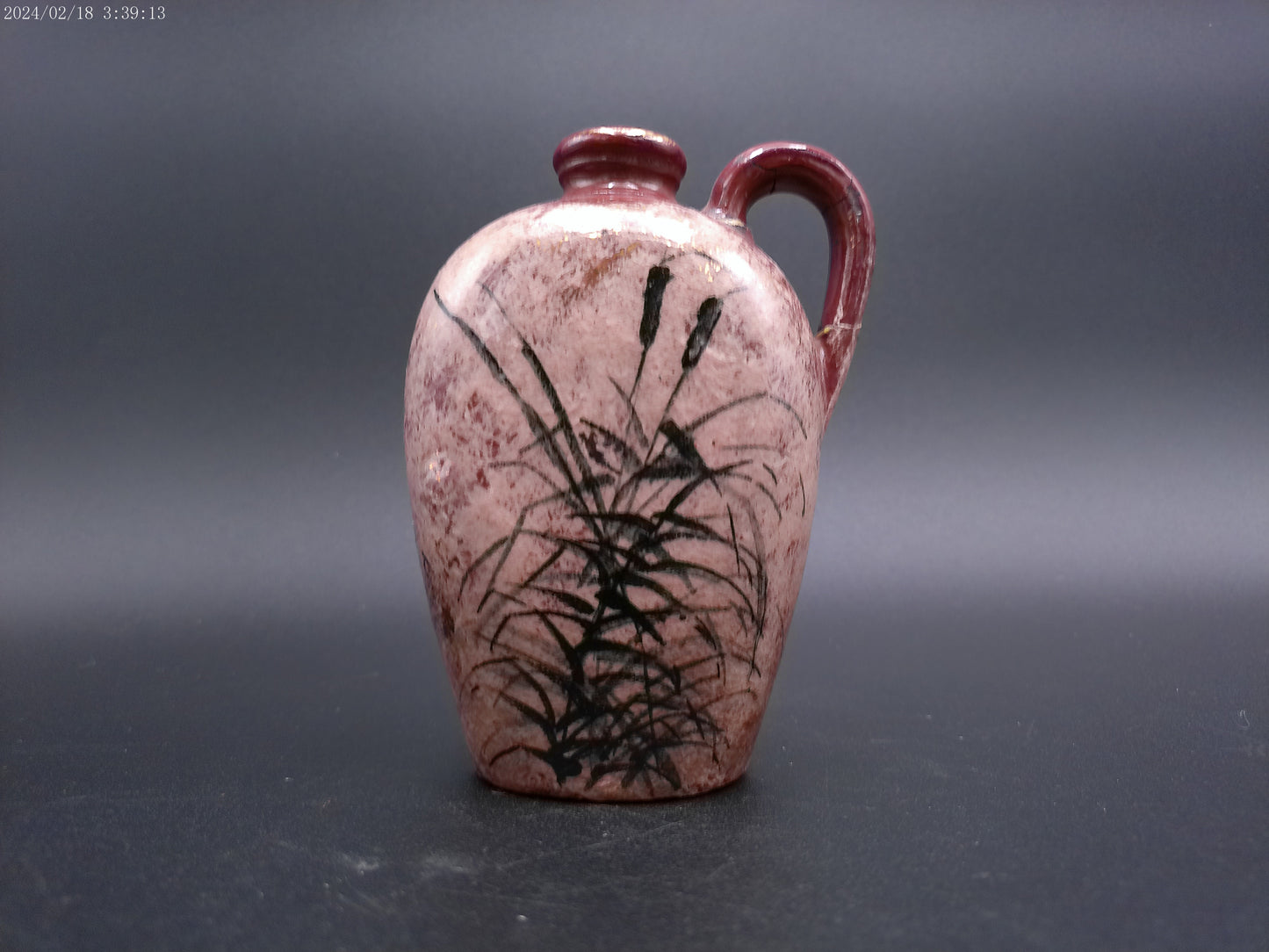 Rookwood  Pottery Pitcher 1883 Signed and Marked Beautiful design Rare Vintage