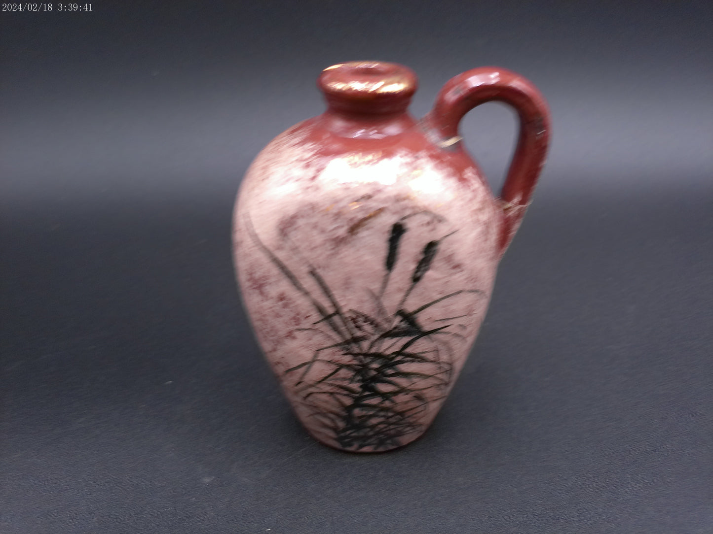 Rookwood  Pottery Pitcher 1883 Signed and Marked Beautiful design Rare Vintage