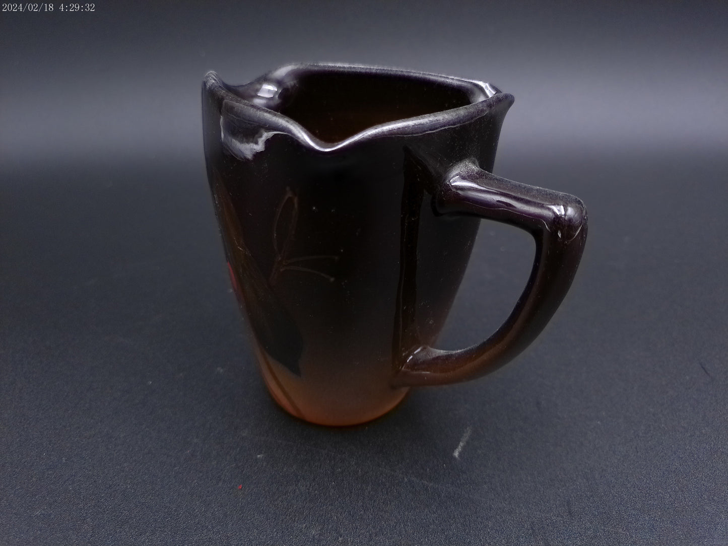 Rookwood Pottery Pitcher Glazed marked 259E signed Vintage Rase