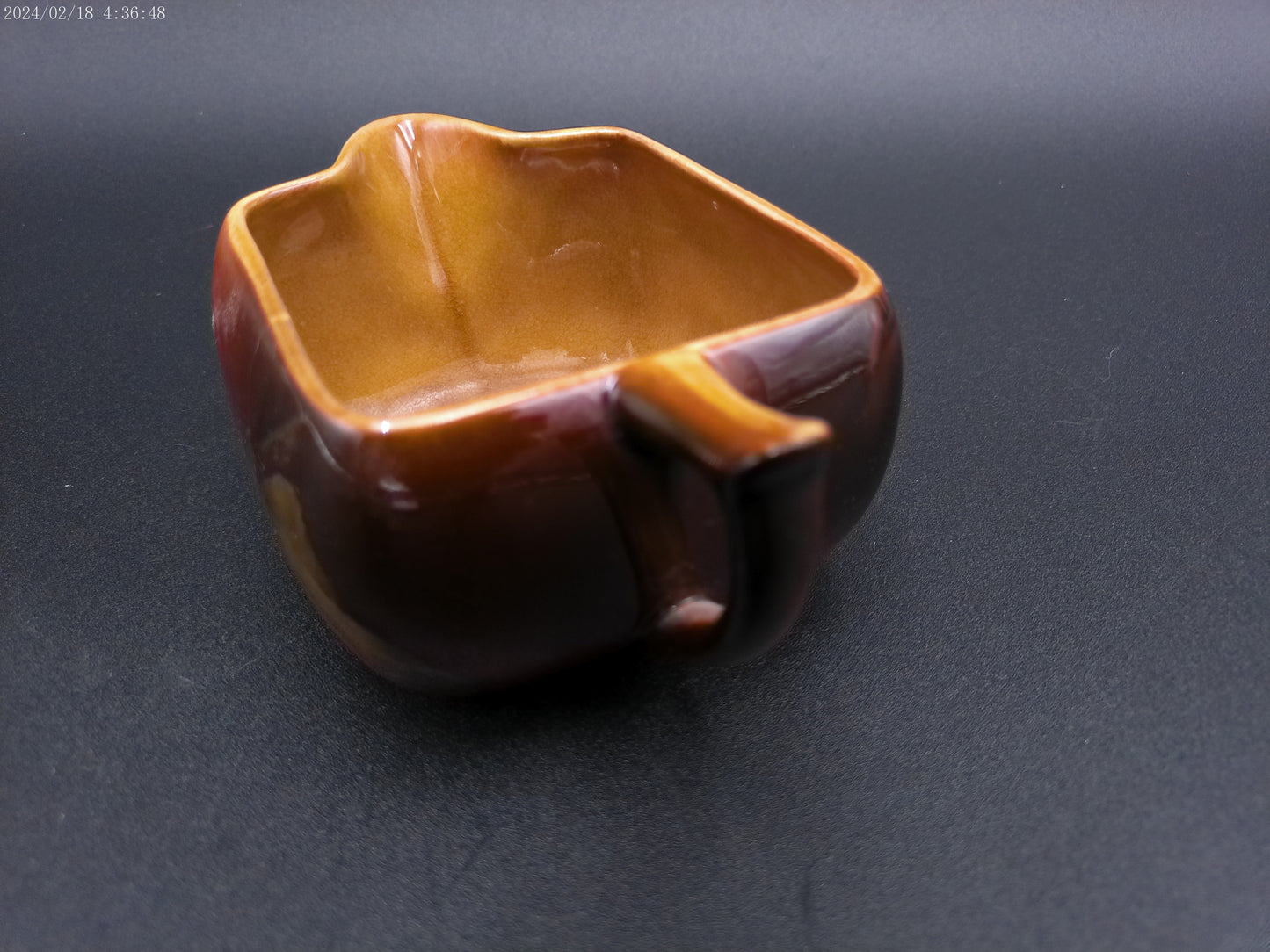 Rookwood Pottery Creamery Floral Bowl Signed and Marked 43  J.E.Z. Rare