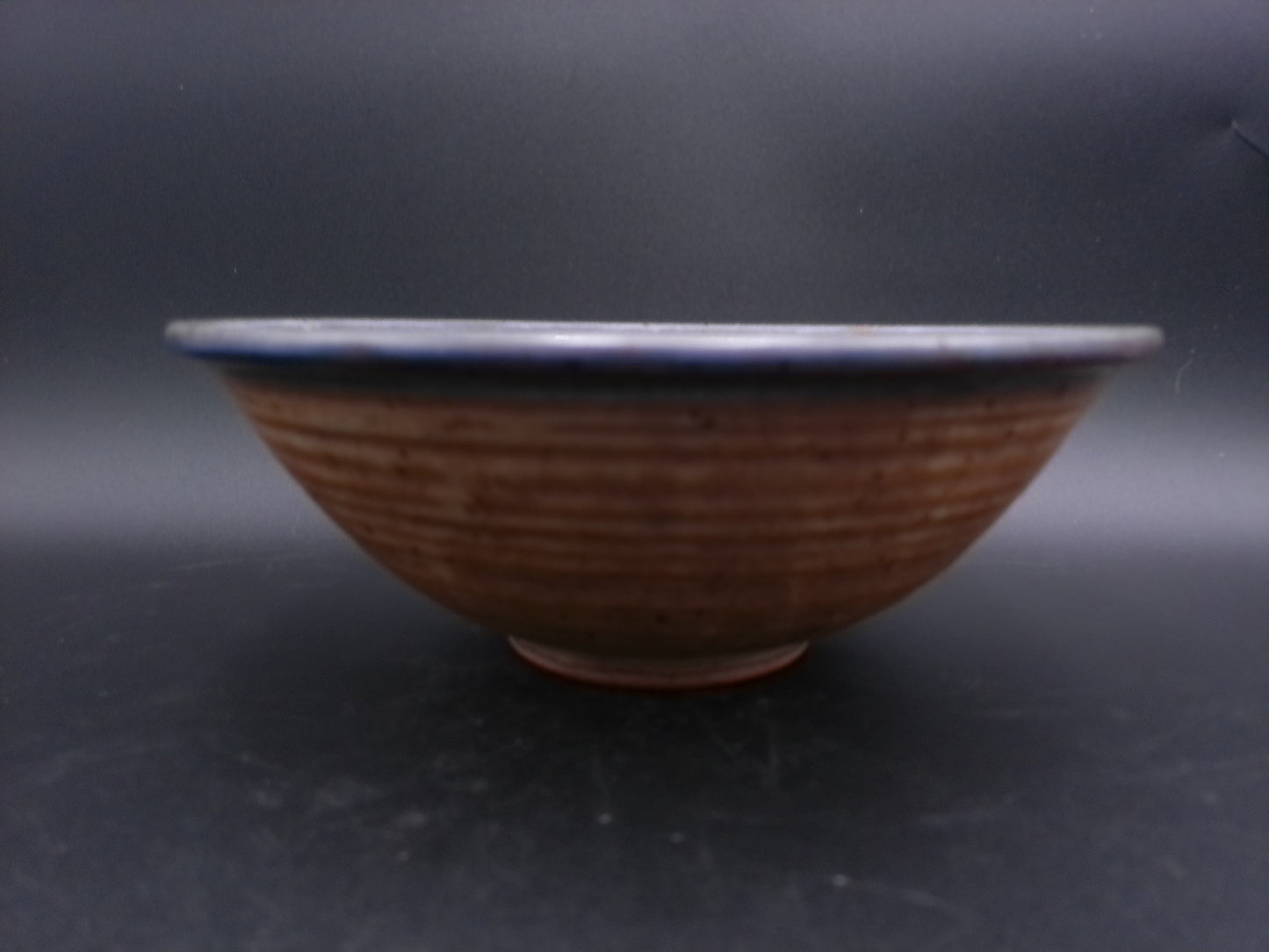 Bowl dish Vintage Pottery Turner Brand Spiral Design