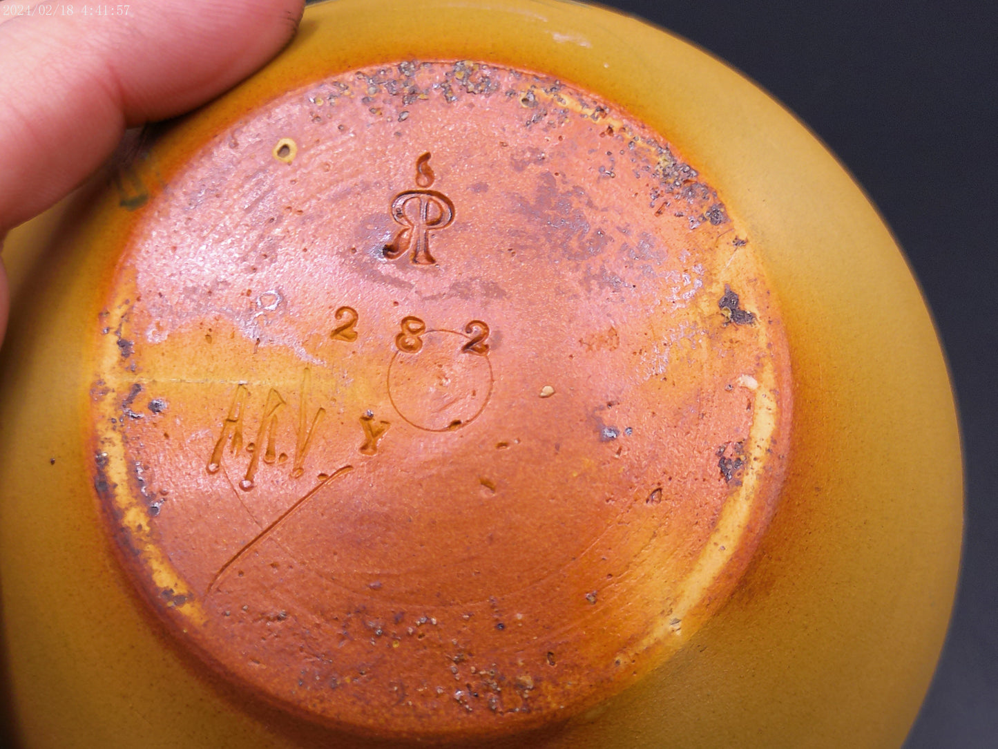 Rookwood Pottery Flower Vase Signed Marked 282 Rare Vinage