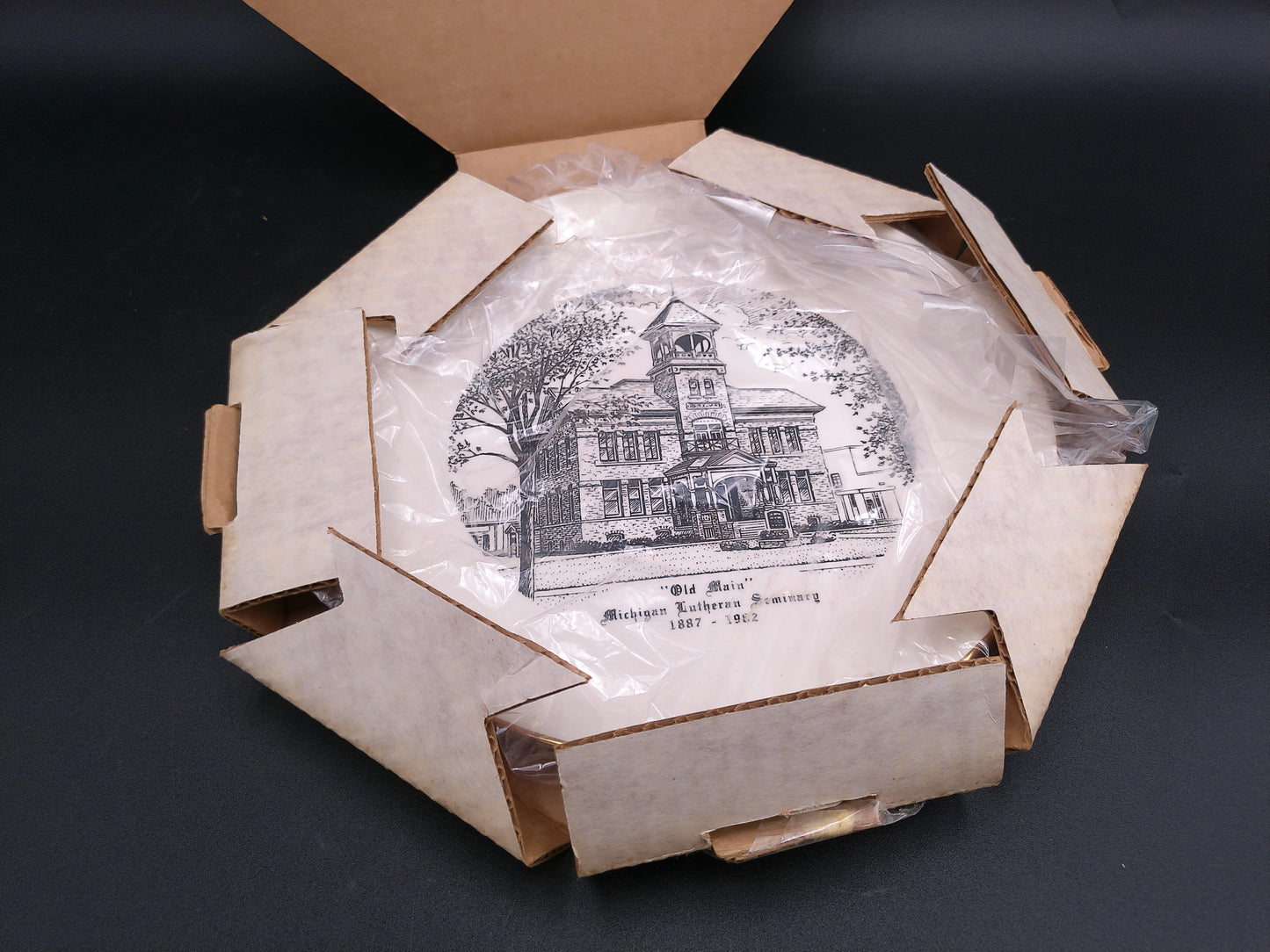 Norman Rockwell Lot of two Plates 1973 limited Edition Old Main