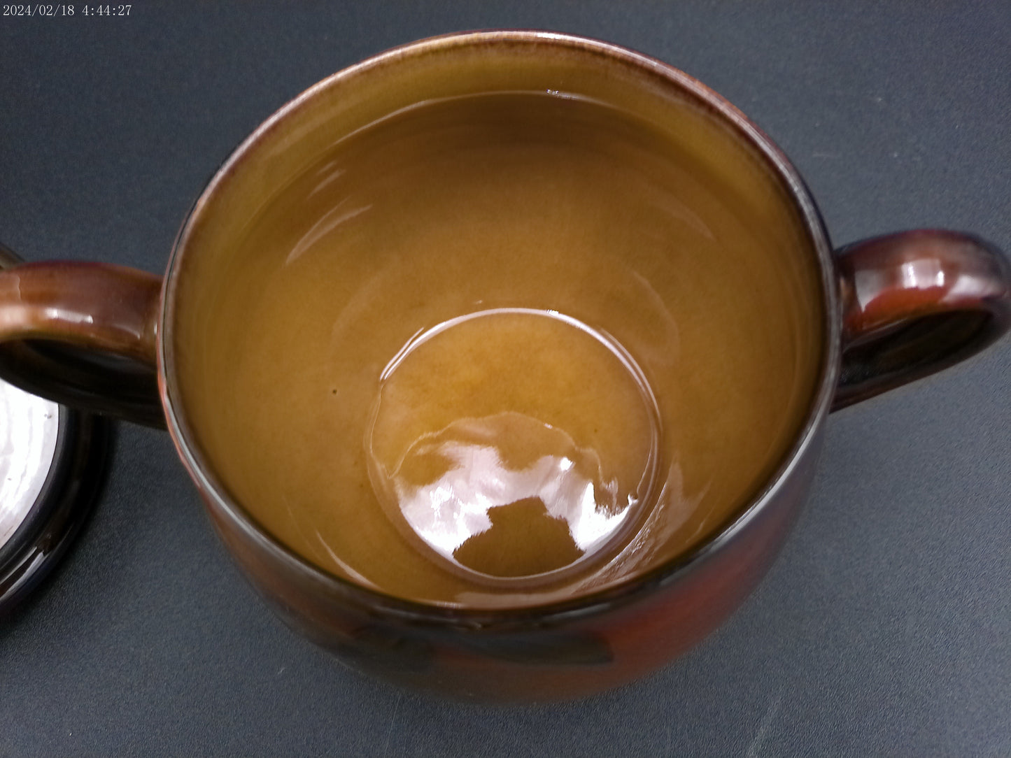 Rookwood Pottery Vintage Pot Bowl with Lid and Handles Vintage