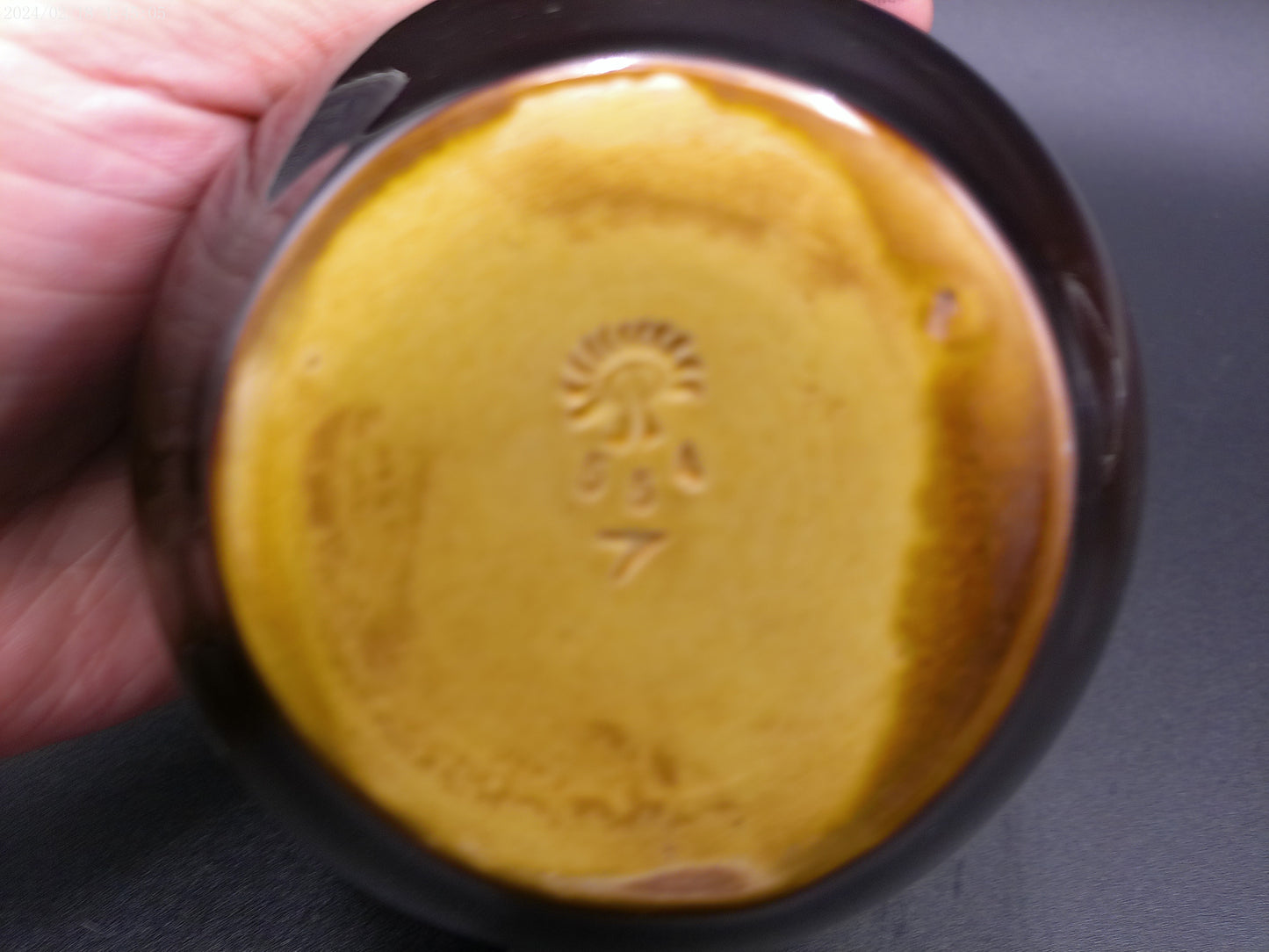 Rookwood Pottery Vintage Pot Bowl with Lid and Handles Vintage