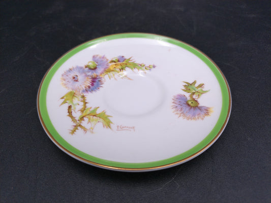 China Plate Dish  Royal Doulton England Glamis Thistle Saucer Plate