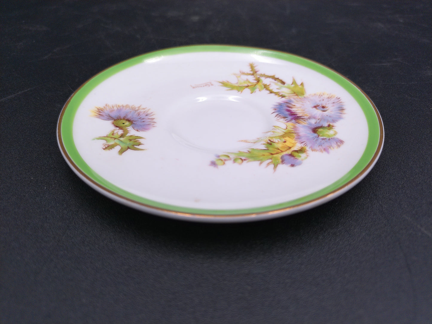 China Plate Dish  Royal Doulton England Glamis Thistle Saucer Plate