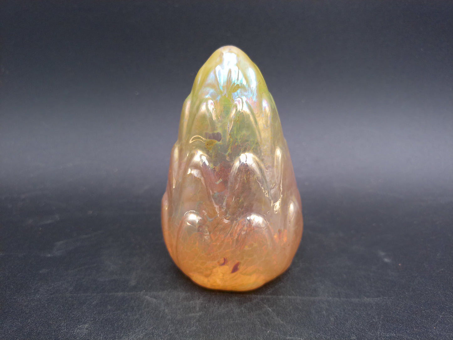 Glass Decorative Light Cover Gold Amber Color