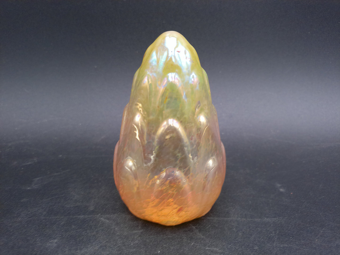 Glass Decorative Light Cover Gold Amber Color