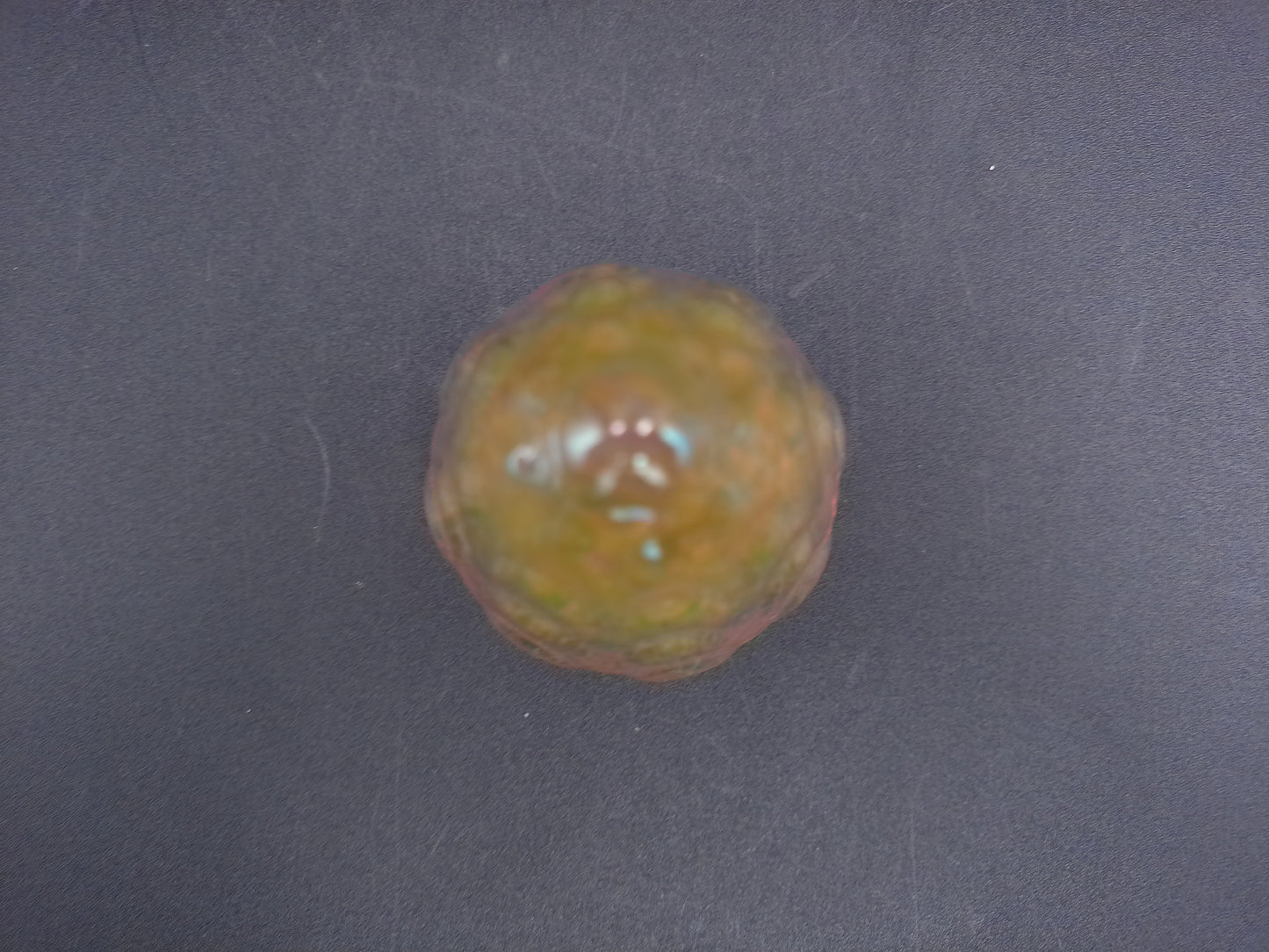 Glass Decorative Light Cover Gold Amber Color